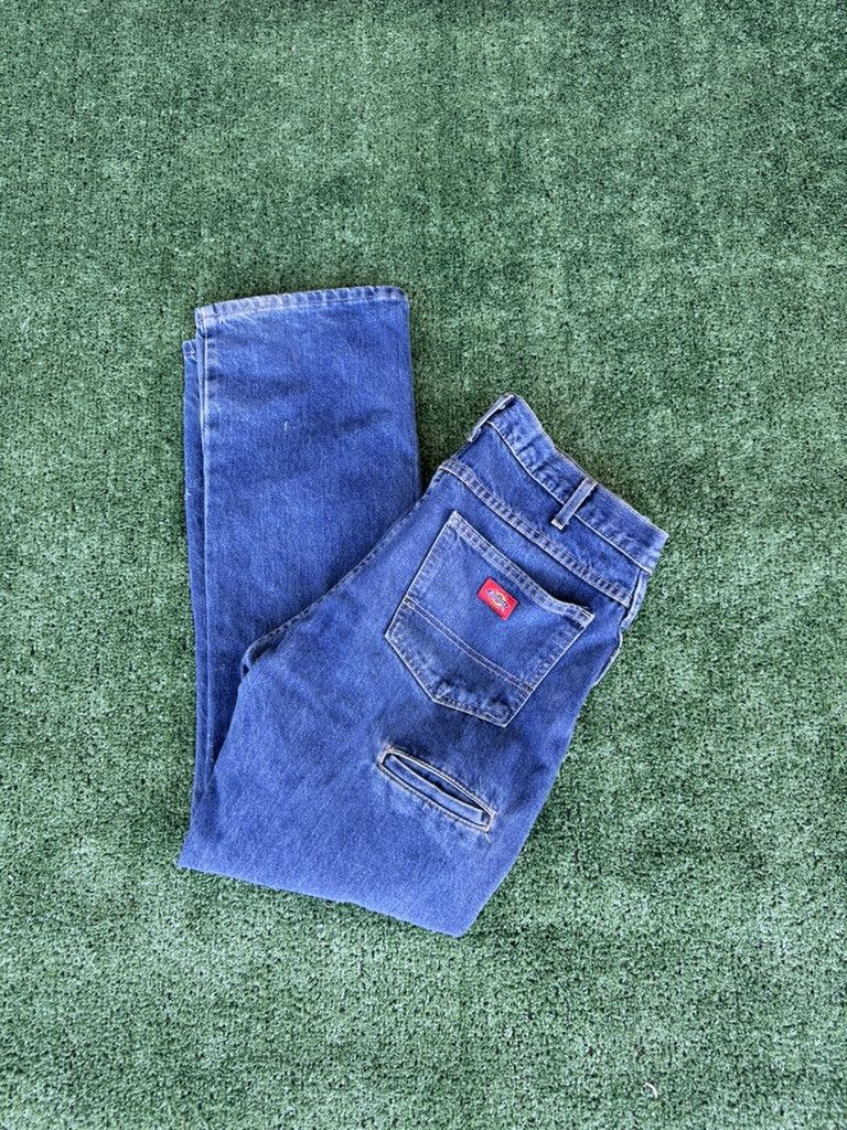 Dickies × Vintage Vintage Dickies 32x30 Carpenter Jeans USA Made Workwear Size US 30 / EU 46 - 1 Thumbnail