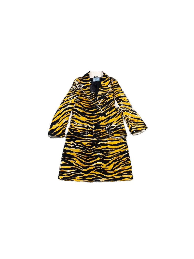 Prada Prada Show style tiger pattern coat 2502-Nextarrow Size US XXS / EU 40 - 7 Thumbnail