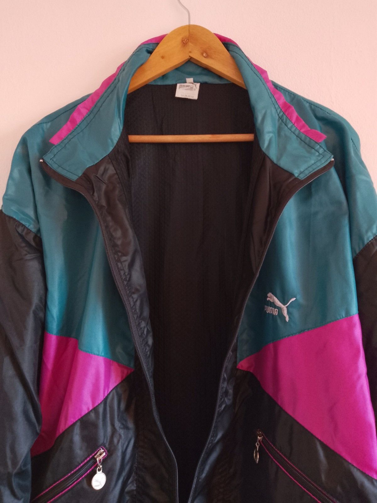 Puma Vintage Puma Bomber Jacket 80s Made in West Germany Size US XL / EU 56 / 4 - 5 Thumbnail