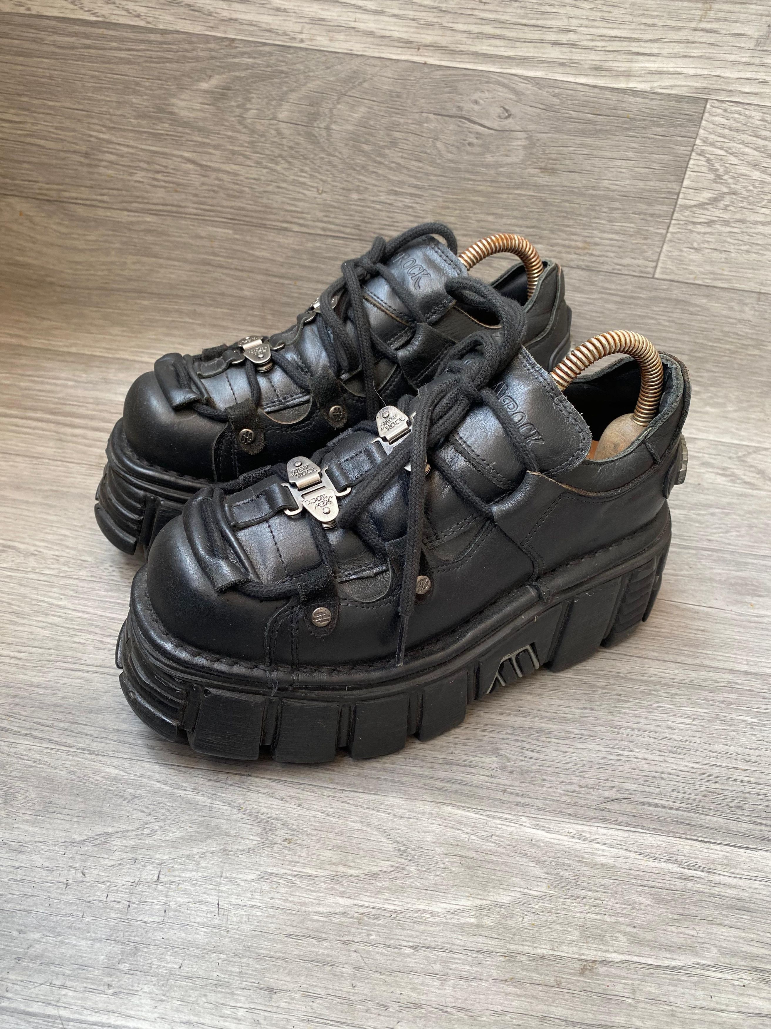 New Rock New Rock Punk Platform Gothic Sneakers Sz36 Size US 6 / IT 36 - 1 Thumbnail