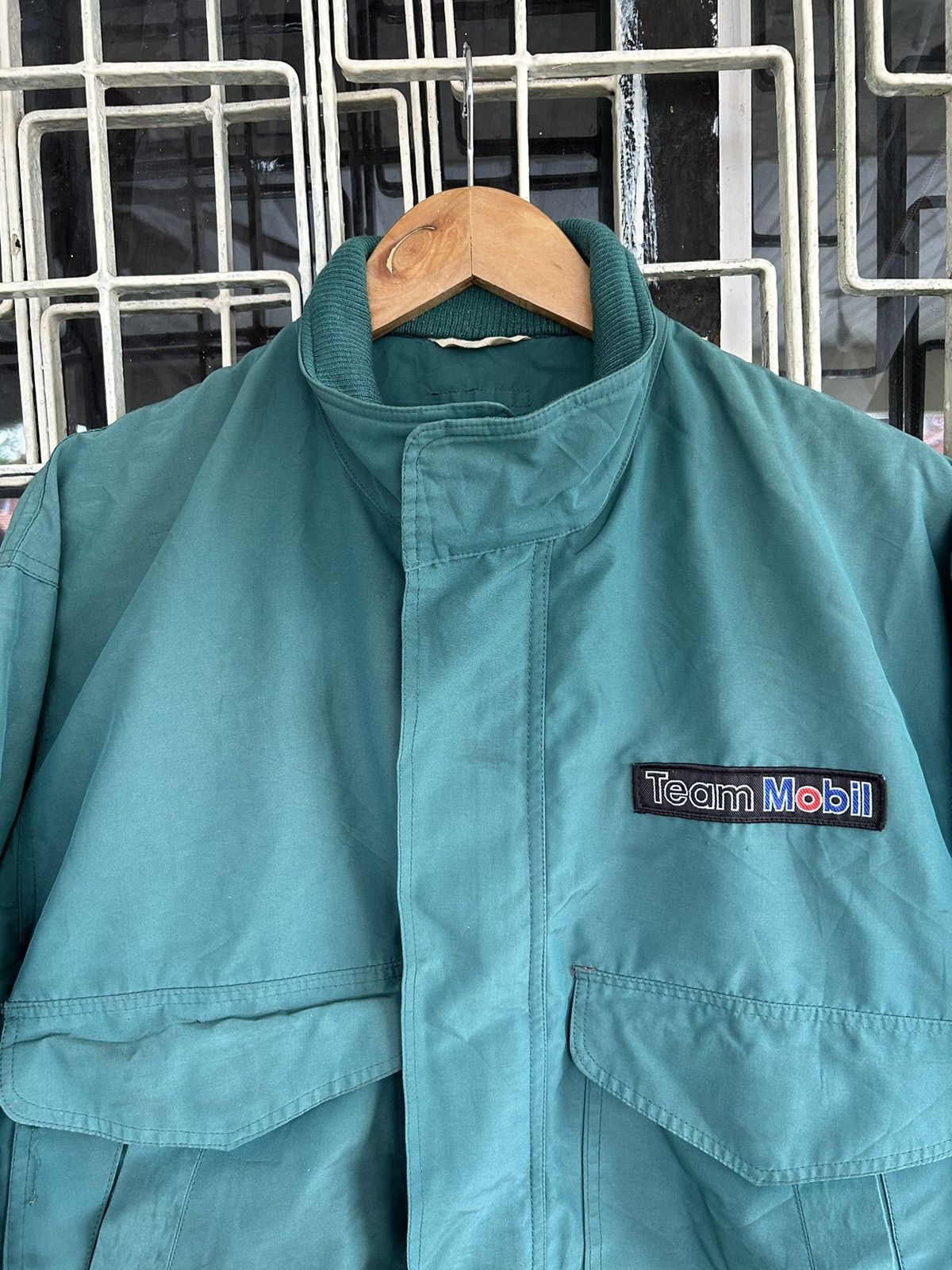 Vintage 💥 VINTAGE TEAM MOBIL JACKET Size US L / EU 52-54 / 3 - 3 Thumbnail