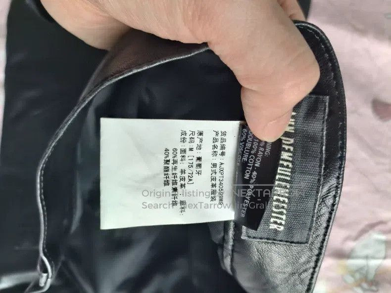 Ann Demeulemeester Ann Demeulemeester Size M leather pants Size US 38 / EU 54 - 7 Thumbnail