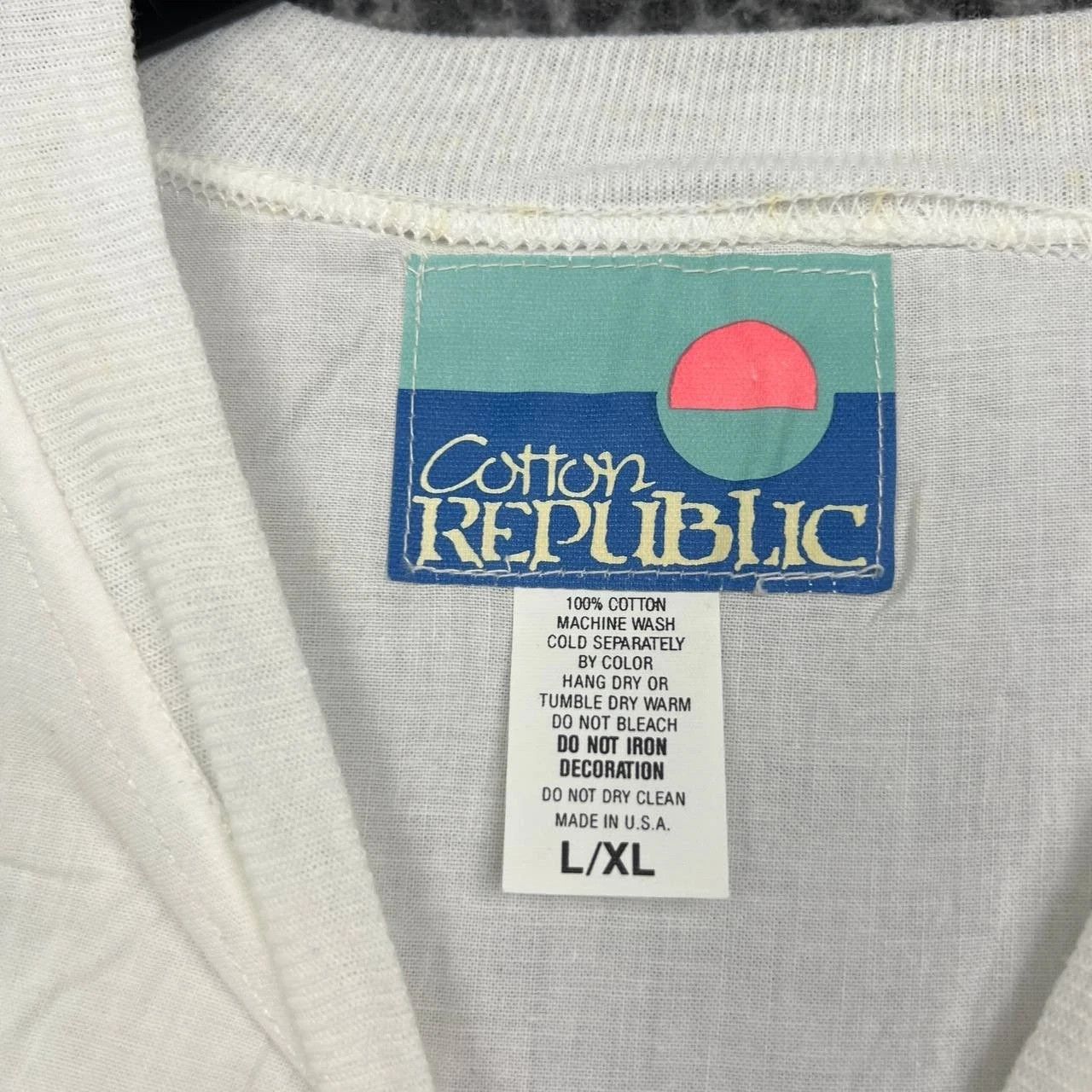 Other Vintage New York Shirt Men L/XL Cotton Republic Deadstock Size US XL / EU 56 / 4 - 4 Thumbnail