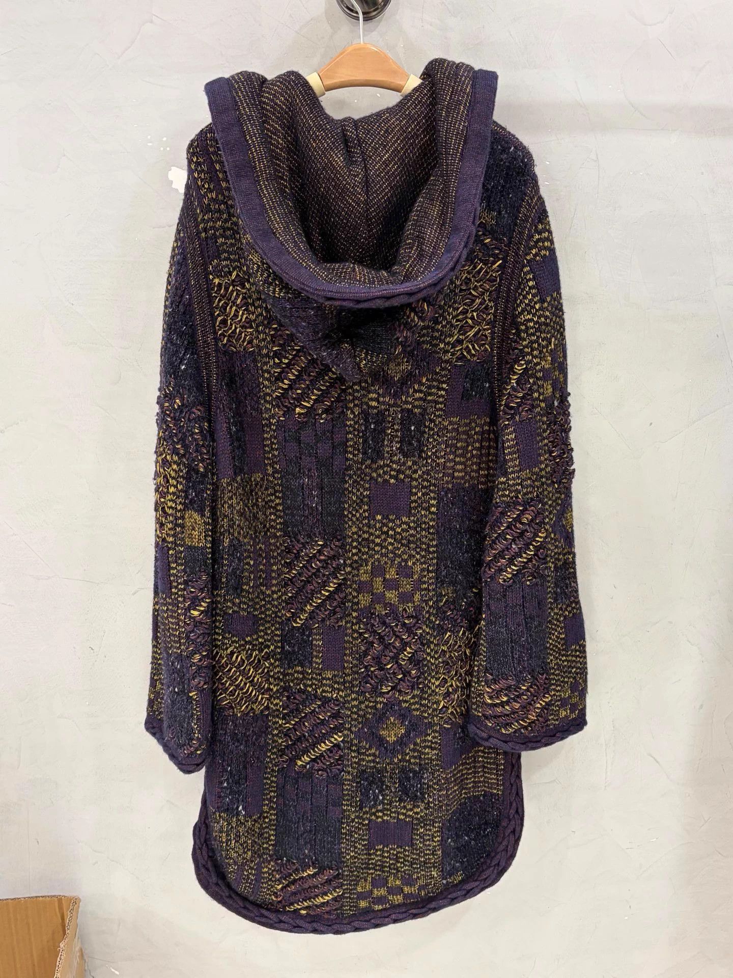Chanel Chanel 12A Bombay Wool Knit 34 Vintage Jacket Size XS / US 0-2 / IT 36-38 - 2 Thumbnail