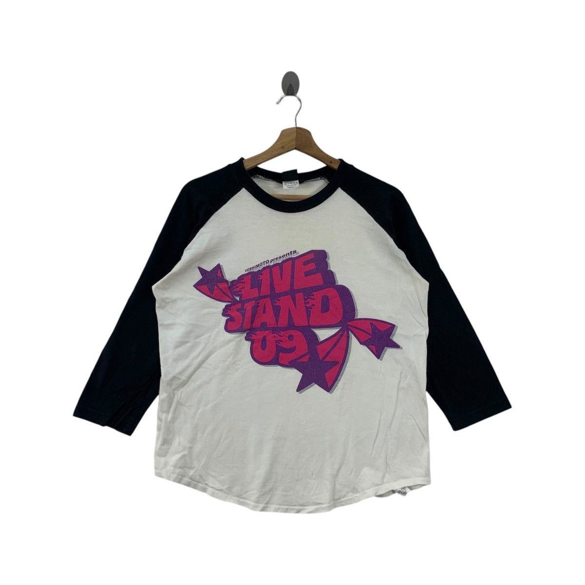 Vintage YOSHIMOTO PRESENTS COMEDY Live Stand 09 Tee Shirt Size US M / EU 48-50 / 2 - 1 Thumbnail