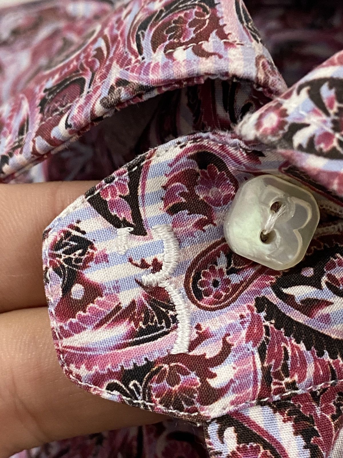 Billionaire Couture Billionaire Italian Couture Paisley Printed Button Up Shirt Size US L / EU 52-54 / 3 - 14 Thumbnail