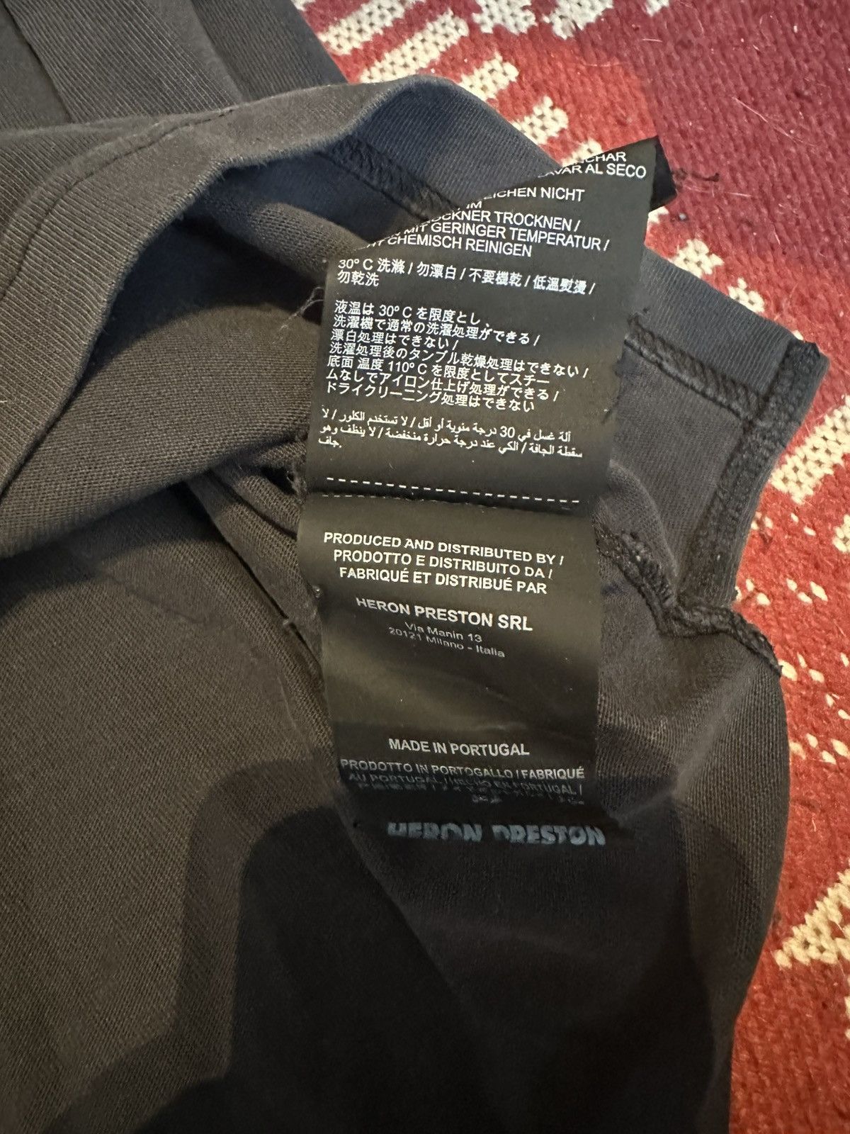 Heron Preston Heron Preston neck logo long sleeve Size US S / EU 44-46 / 1 - 7 Thumbnail