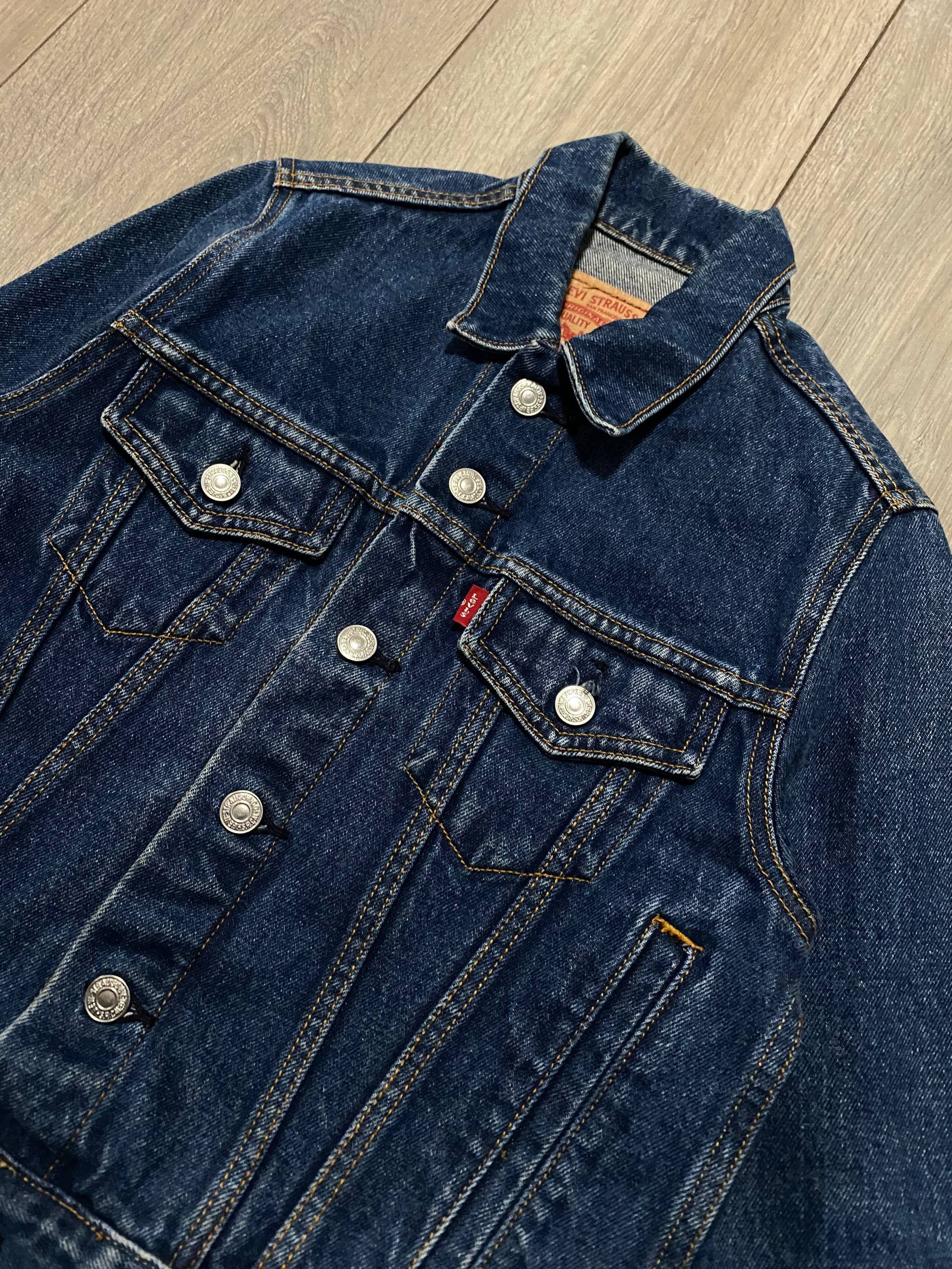Levi's Levi’s Jacket Jeans Denim Blue Y2K Avant Garde Size: S Size S / US 4 / IT 40 - 2 Thumbnail