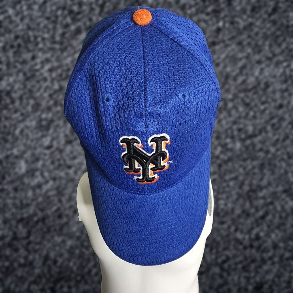 MSGM VINTAGE MSG Mets Baseball Cap Hat Dad OSFA Blue Twill Size ONE SIZE - 1 Thumbnail