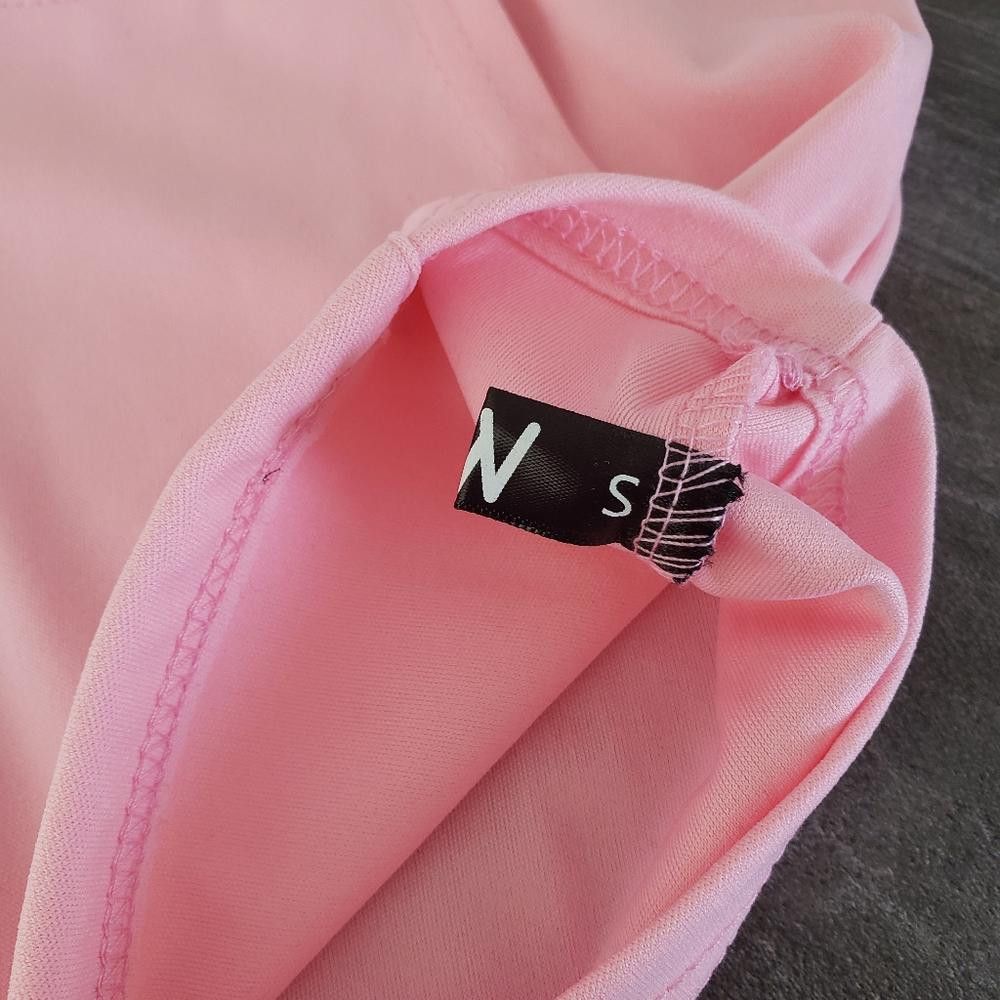 Designer Light Pink VVV Athletic Zip Up Size 28" / US 6 / IT 42 - 3 Thumbnail