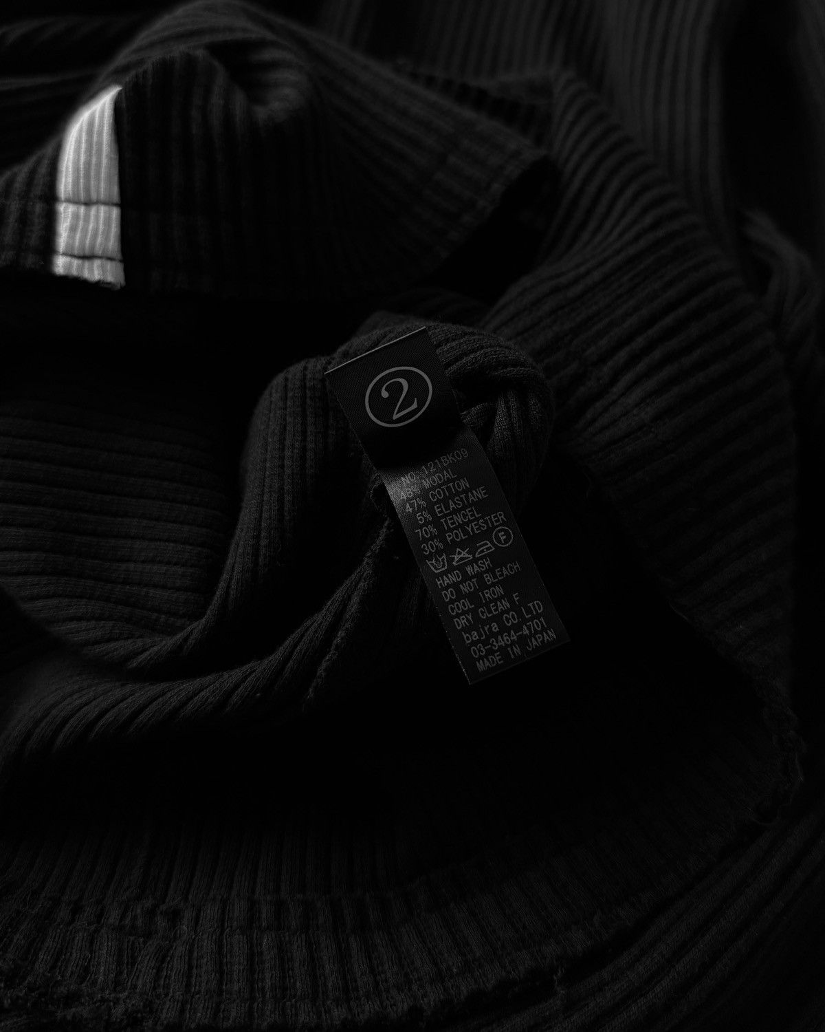 Bajra BAJRA BLACK WAFFLE T-Shirt Size US M / EU 48-50 / 2 - 6 Thumbnail
