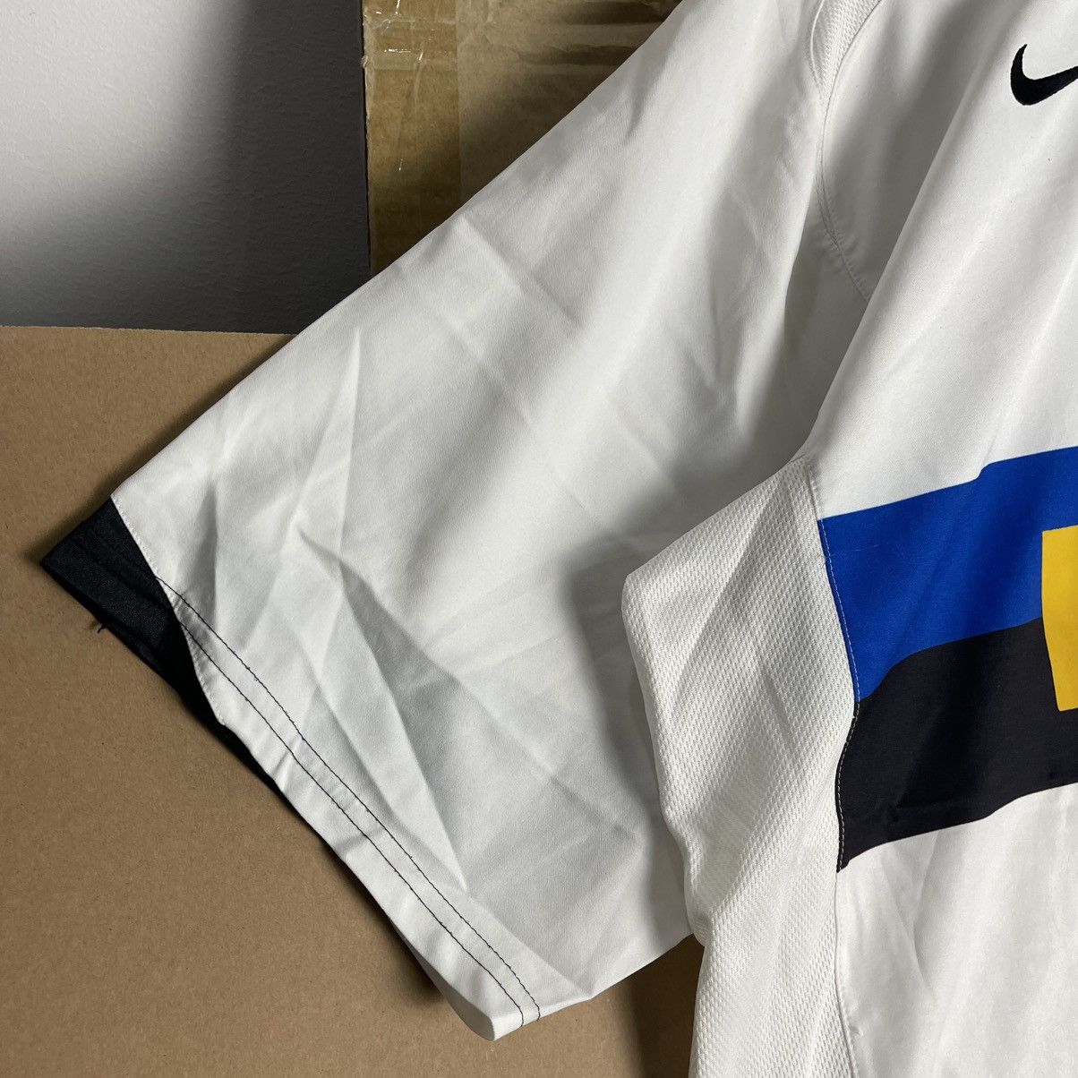 Nike × Vintage Vintage Nike Inter Milan Pirelli 2005/2006 Away Jersey Size US XXL / EU 58 / 5 - 6 Thumbnail