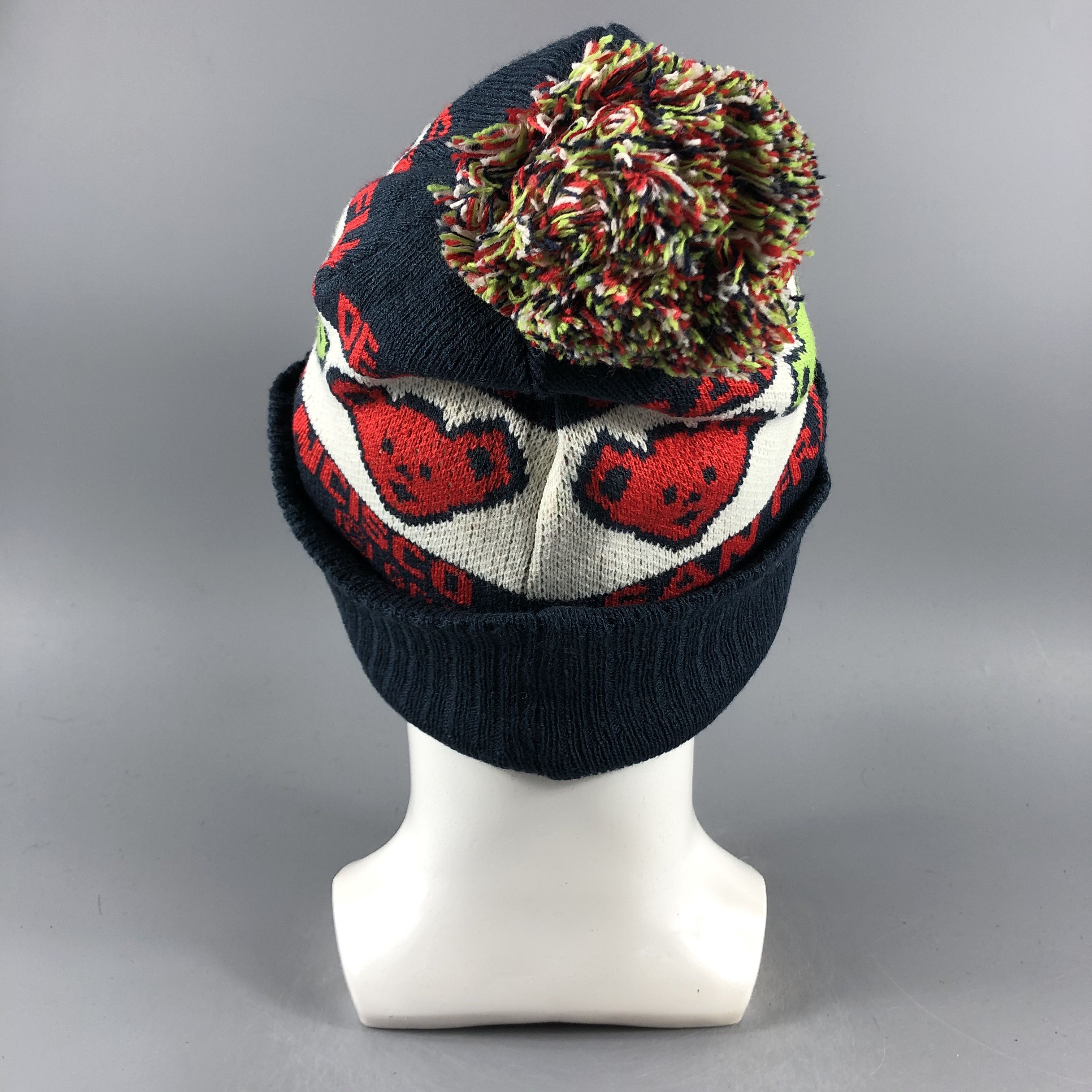 Band Tees × Grateful Dead Grateful Dead Bobble Beanie Snow Hat Snow Cap -D488 Size ONE SIZE - 3 Thumbnail
