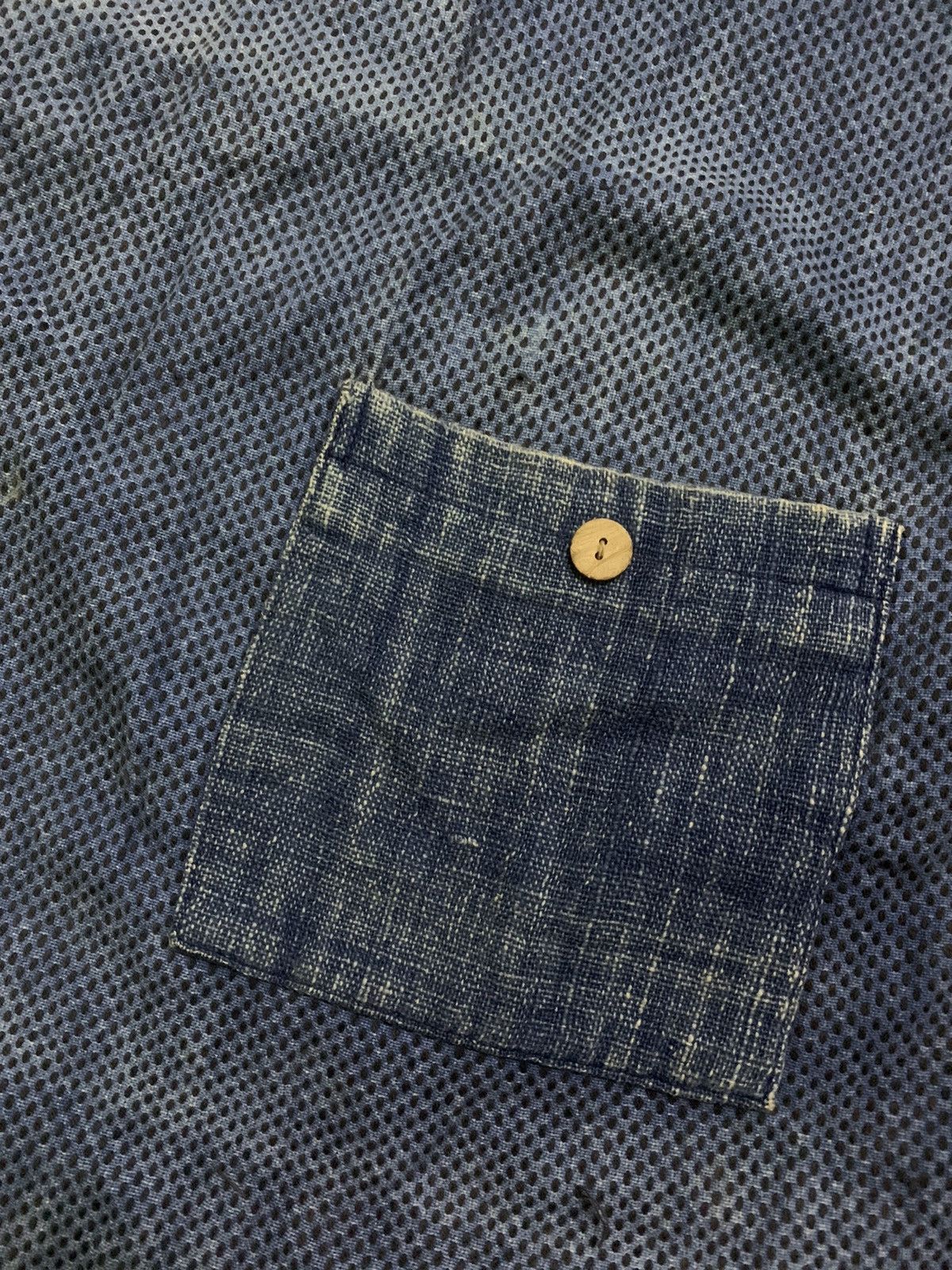 Indigo 💥Vintage Japanese Indigo Patchwork Kimono Size US XL / EU 56 / 4 - 3 Thumbnail