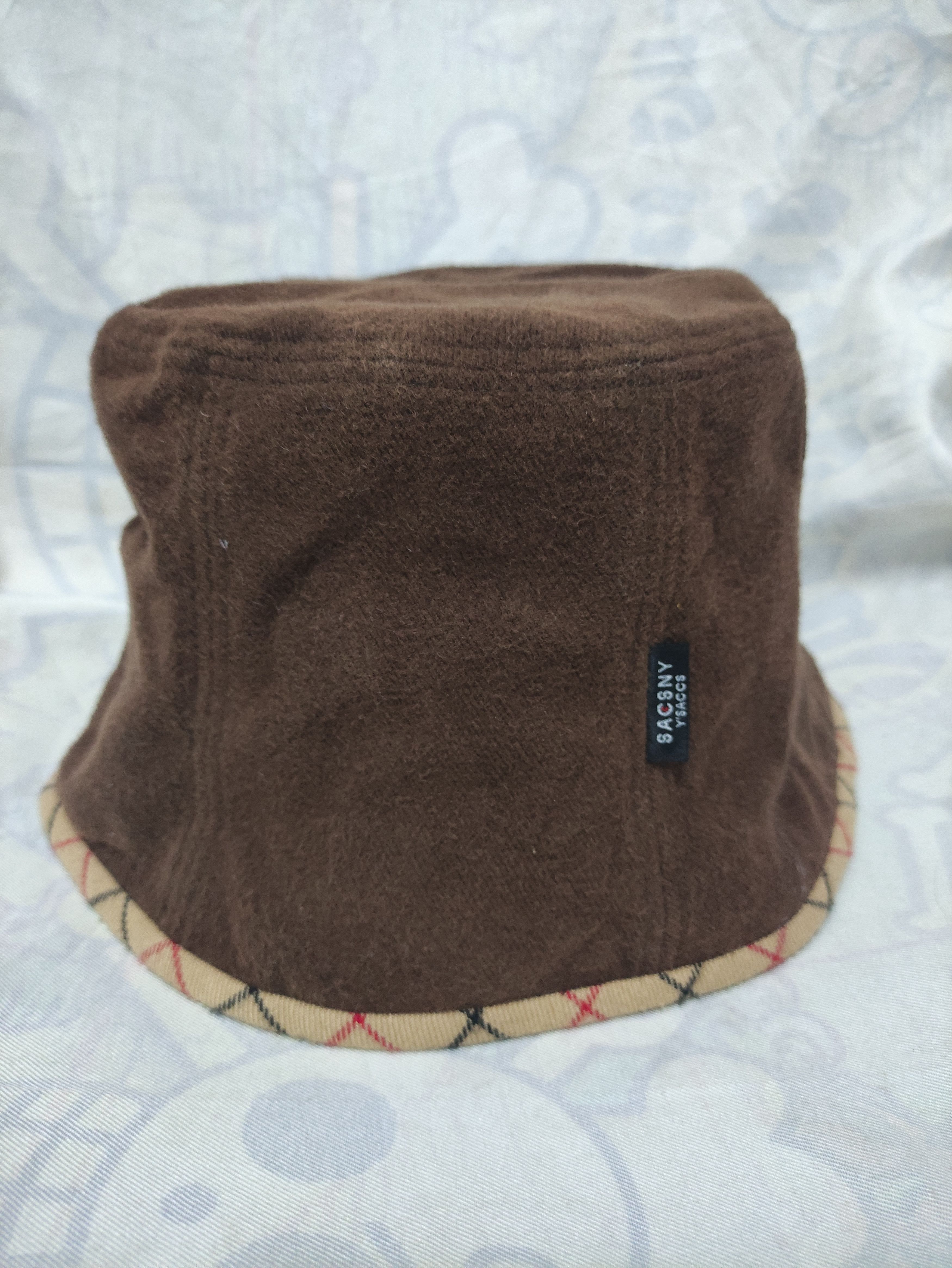 Yohji Yamamoto SACSNY Y'SACCS BY YOHJI YAMAMOTO WOOL BUCKET HAT Size ONE SIZE - 8 Thumbnail
