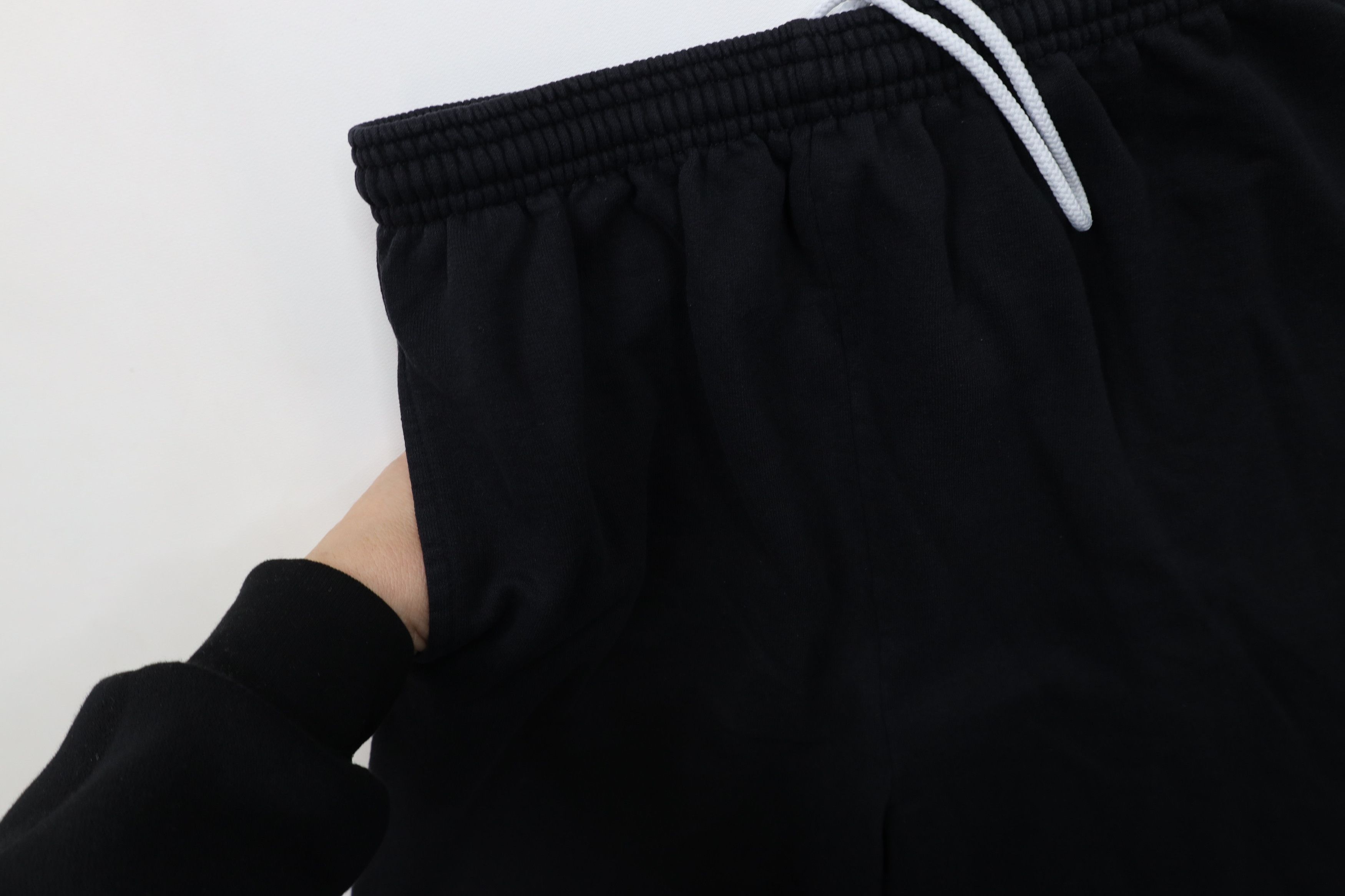 Vintage Vintage Y2K Streetwear Faded Blank Sweatpants Pants Black Size US 32 / EU 48 - 5 Thumbnail