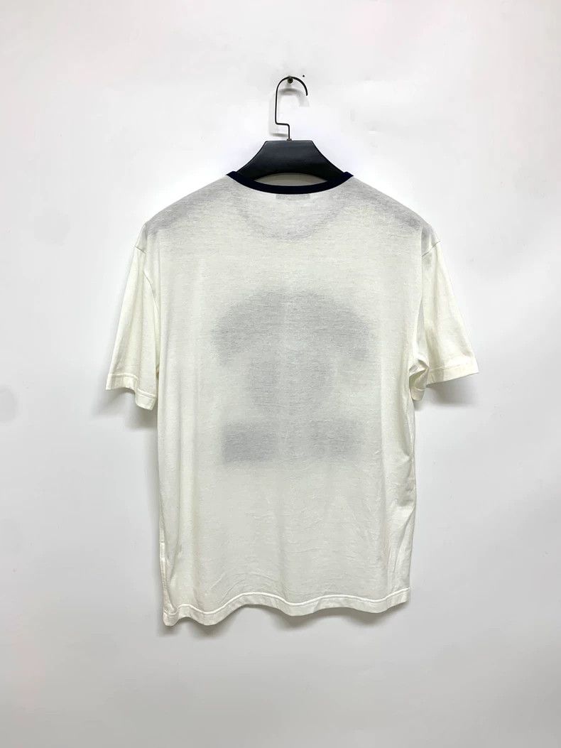 Loro Piana LORO PIANA White University embroidered short sleeve T-shi Size M / US 6-8 / IT 42-44 - 2 Thumbnail