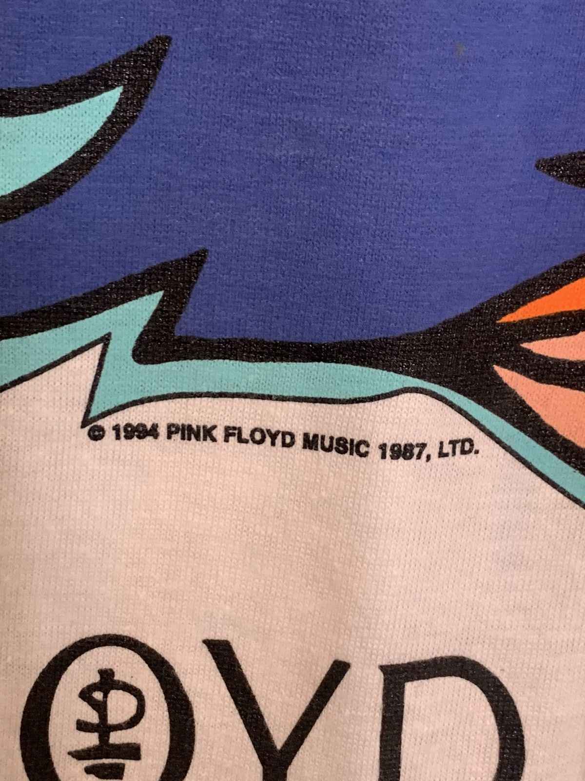 Band Tees *RARE* Vintage 1994 Pink Floyd Single Stitch Band T-Shirt Size US XL / EU 56 / 4 - 5 Thumbnail