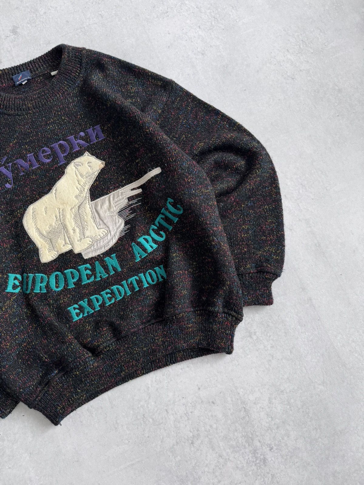 Daniel Hechter Daniel Hechter Rare «Сумерки» Arctic Expedition Knit Sweater Size US M / EU 48-50 / 2 - 4 Thumbnail