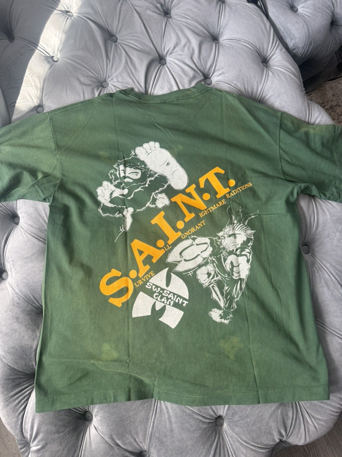 Saint Michael Saint Michael Saint Clan T-Shirt Size US XL / EU 56 / 4 - 5 Thumbnail