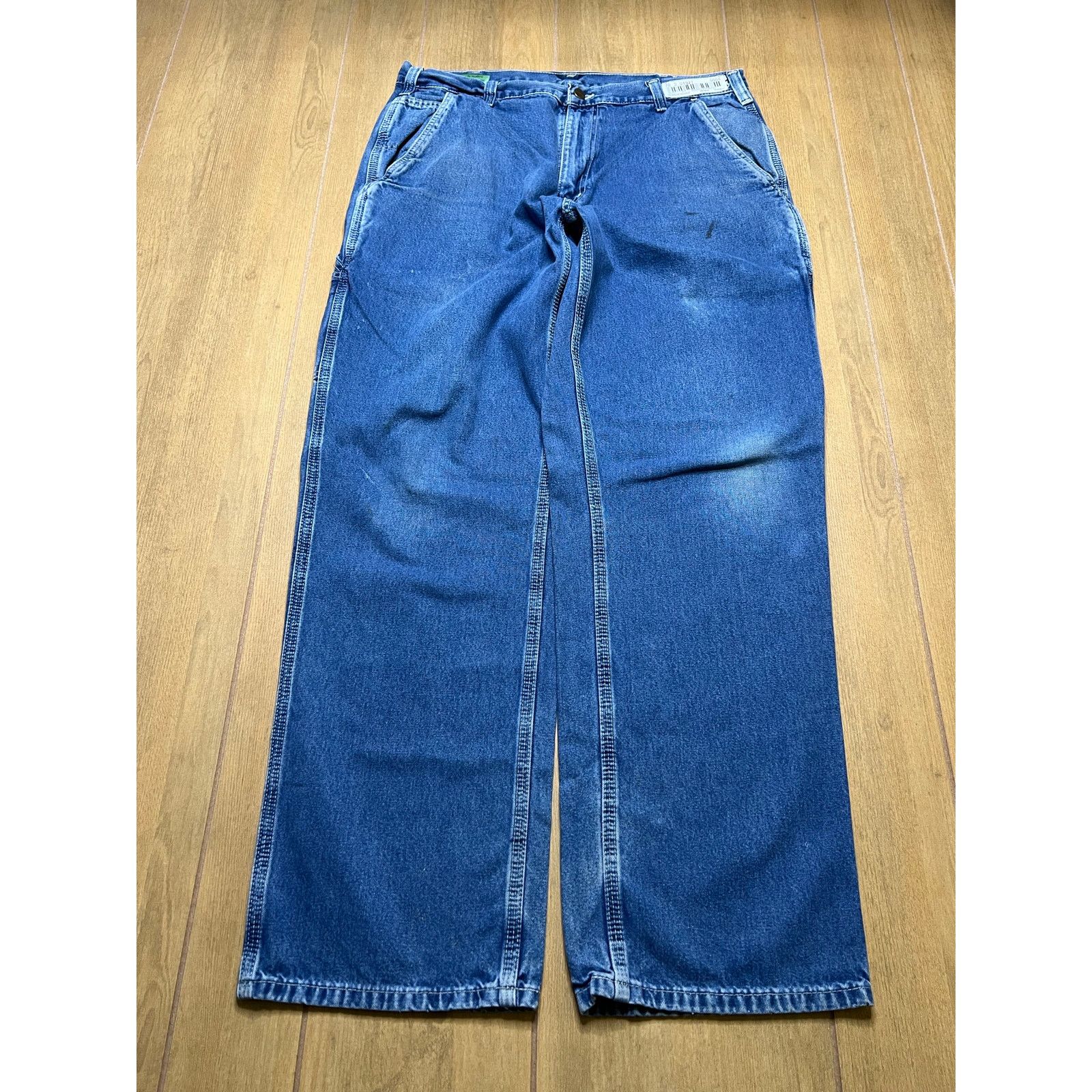 Carhartt Vintage Carhartt Jeans Mens 35x31 Denim Carpenter Dungaree Size US 35 - 1 Thumbnail
