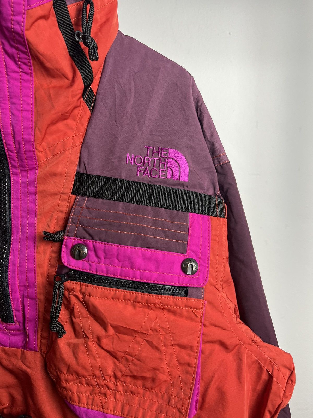 The North Face × Vintage Vintage TheNorthFace SkiWear Anorak Jackets Size US M / EU 48-50 / 2 - 2 Thumbnail