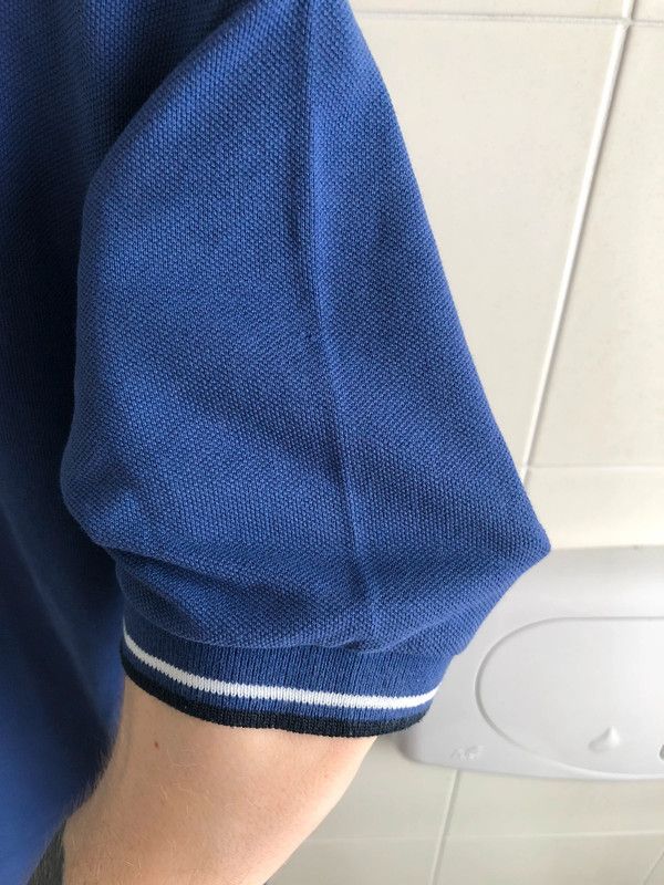 Prada Prada Men’s Polo Blue Small Size US S / EU 44-46 / 1 - 8 Thumbnail