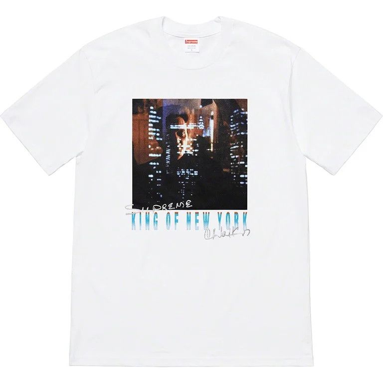 Supreme Supreme King Of New York T-Shirt 'White' Size US XL / EU 56 / 4 - 1 Thumbnail