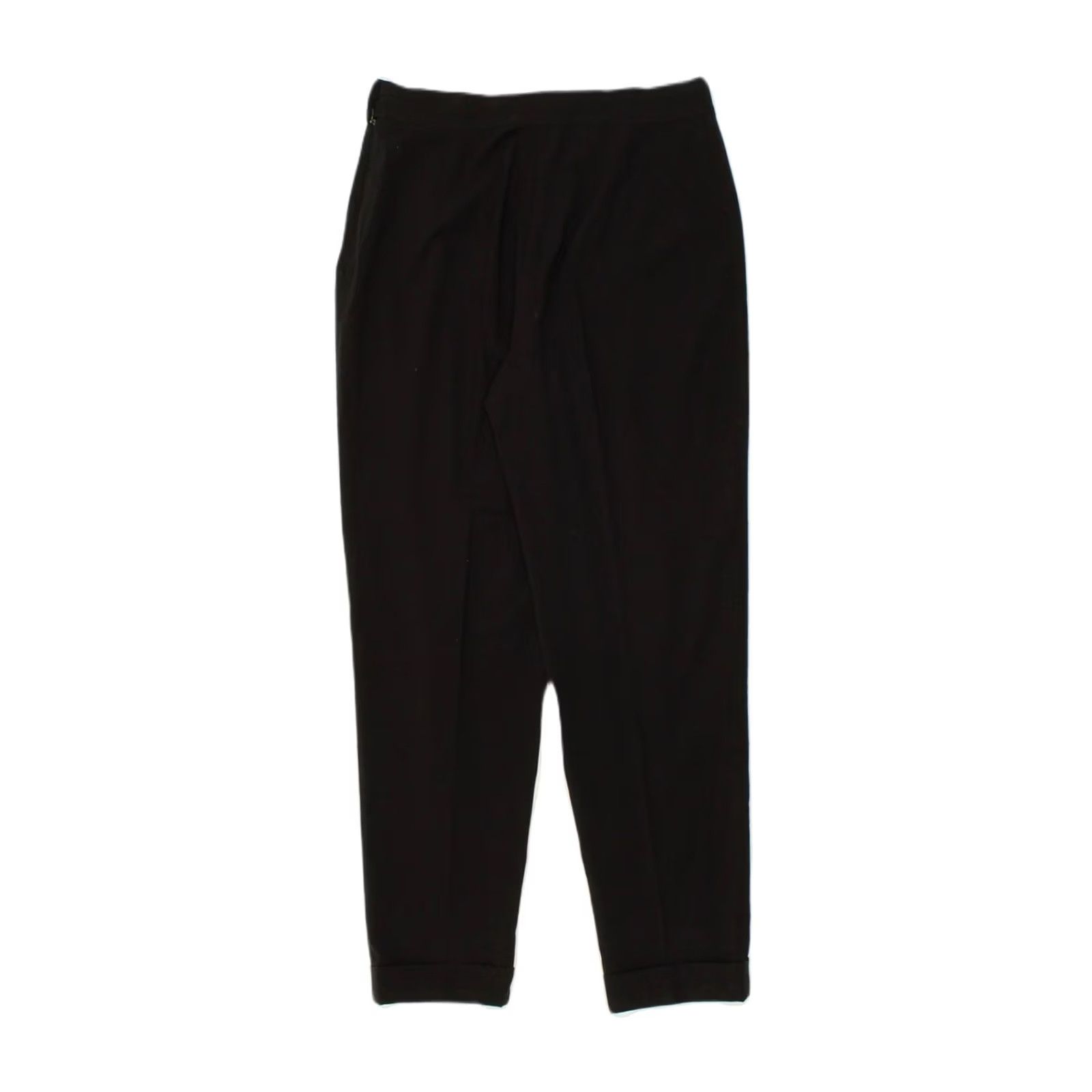 Vintage VINTAGE Womens Suit Trousers Black W28 L27 AF26 Size 28" / US 6 / IT 42 - 2 Thumbnail