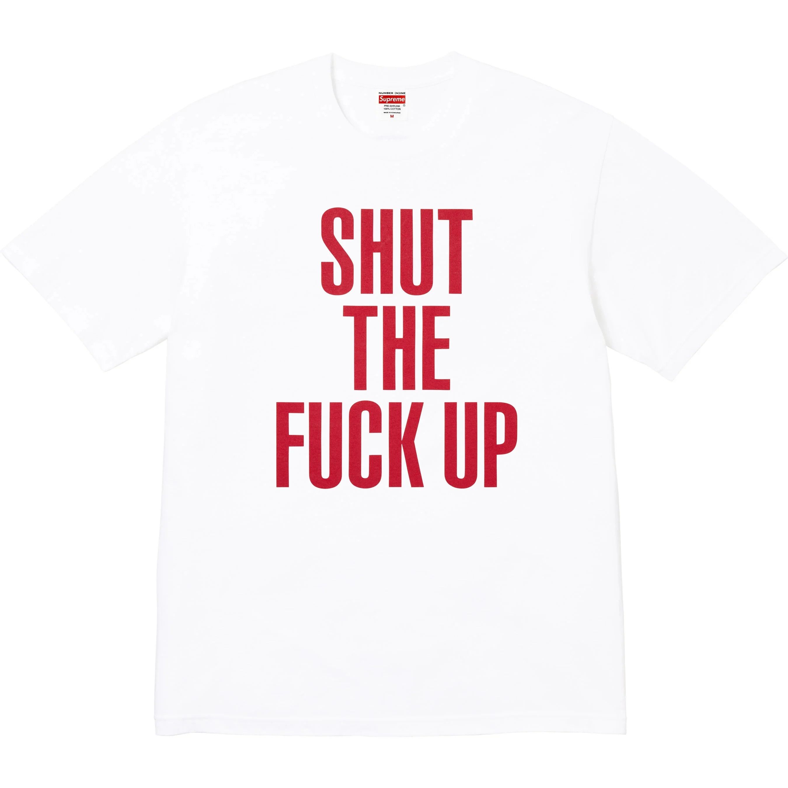 Supreme Number (N)ine Shut Up Tee