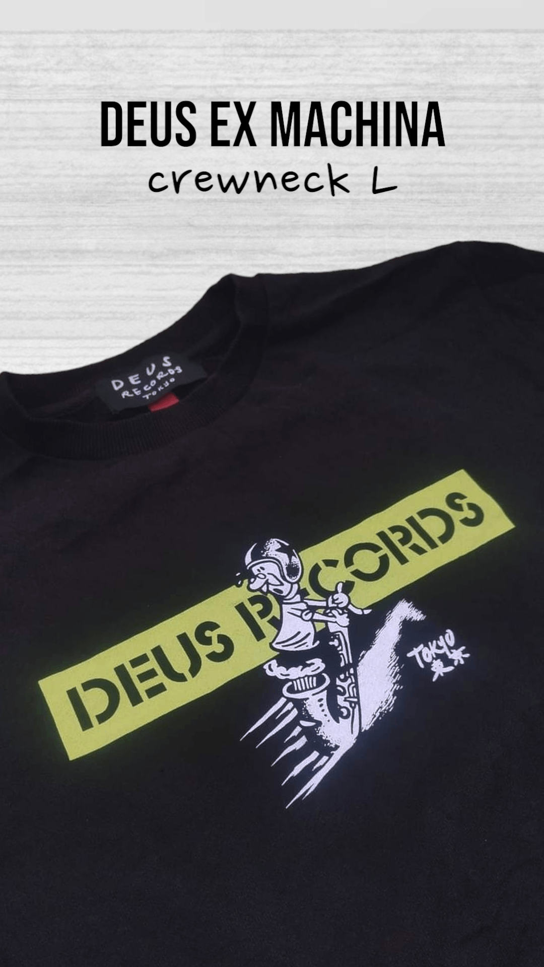 Deus Ex Machina Must-Have crewneck DEUS EX MACHINA black L - FASHIONELLA Size US L / EU 52-54 / 3 - 6 Thumbnail