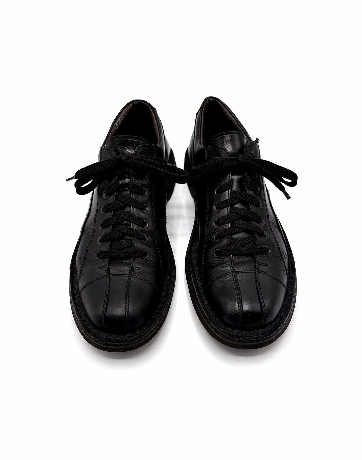 Barneys New York Barneys New York Italian Leather Derby Sneakers Size US 9 / EU 42 - 1 Thumbnail