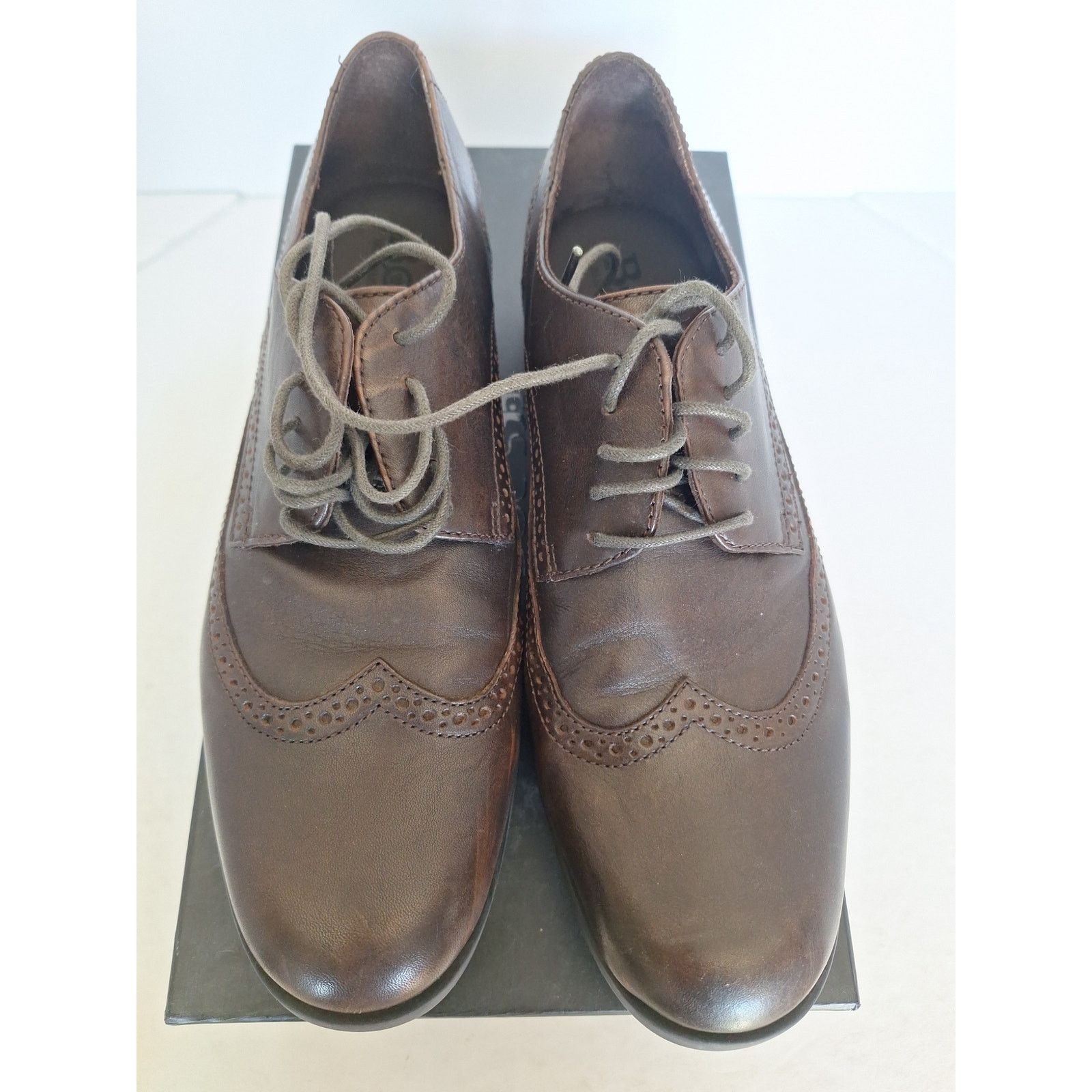Born Born Handcrafted Brown Leather Wingtip Oxford Size 8 / 41 | Grailed