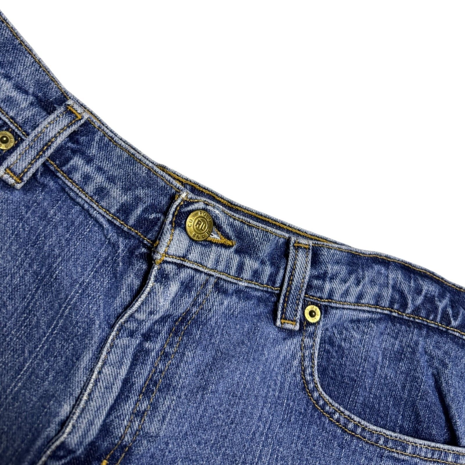 Ralph Lauren RALPH LAUREN Saturday Daisy Dukes Denim Jean Shorts 32" Size 32" / US 10 / IT 46 - 3 Thumbnail