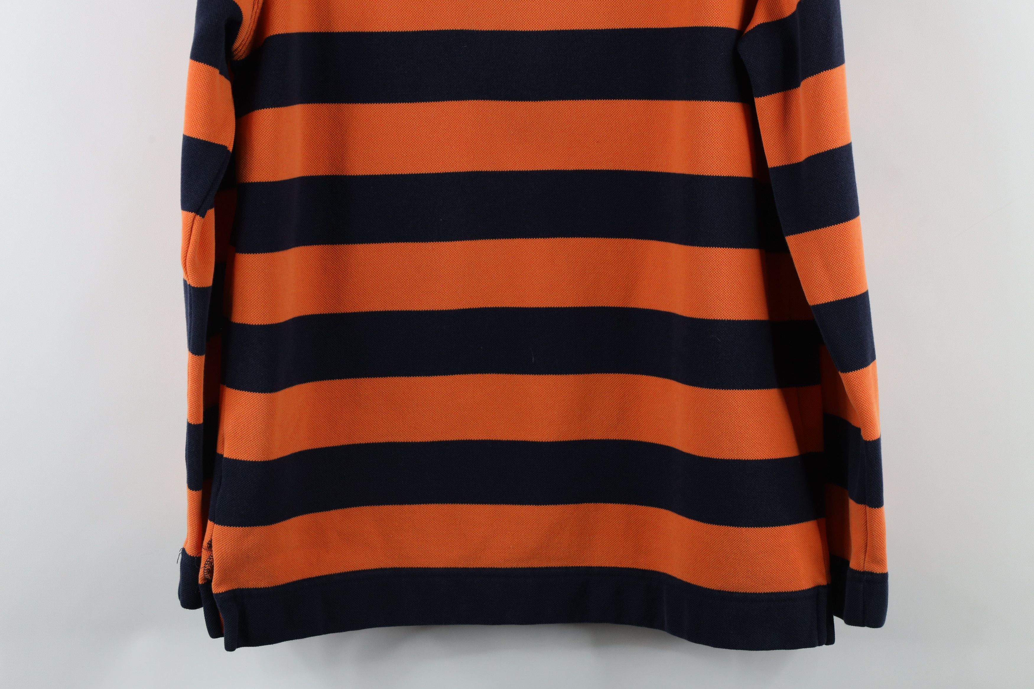 Ralph Lauren × Vintage Vintage 90s Ralph Lauren Striped Half Zip Sweatshirt USA Size M / US 6-8 / IT 42-44 - 12 Thumbnail