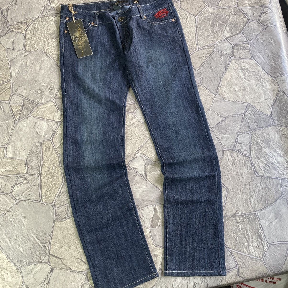 Ed Hardy Vintage Ed Hardy Jeans by Christian Audigier Denim Pants Y2K Size US 31 - 8 Thumbnail