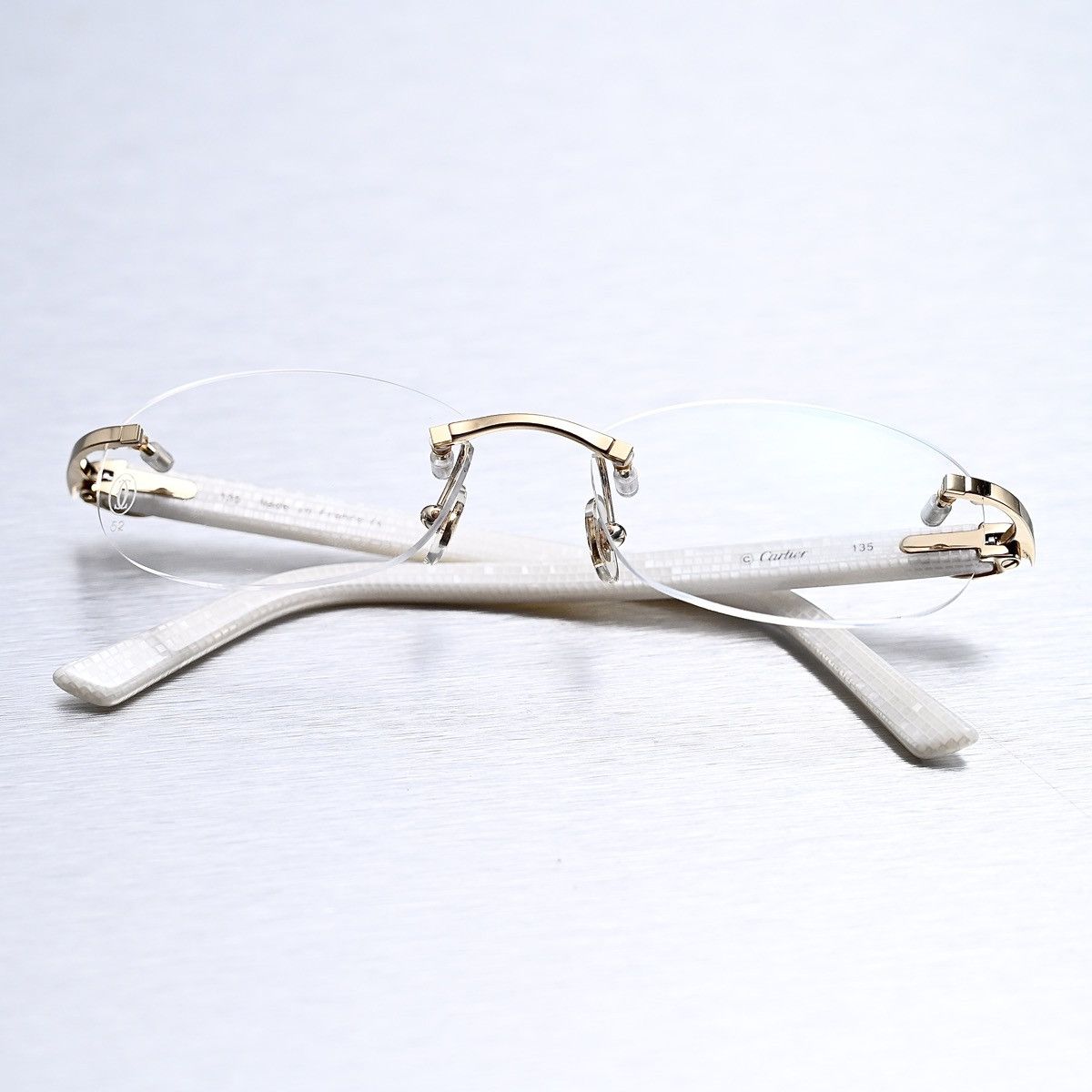 Cartier CARTIER CT0056O 001 GLASSES Size ONE SIZE - 8 Thumbnail