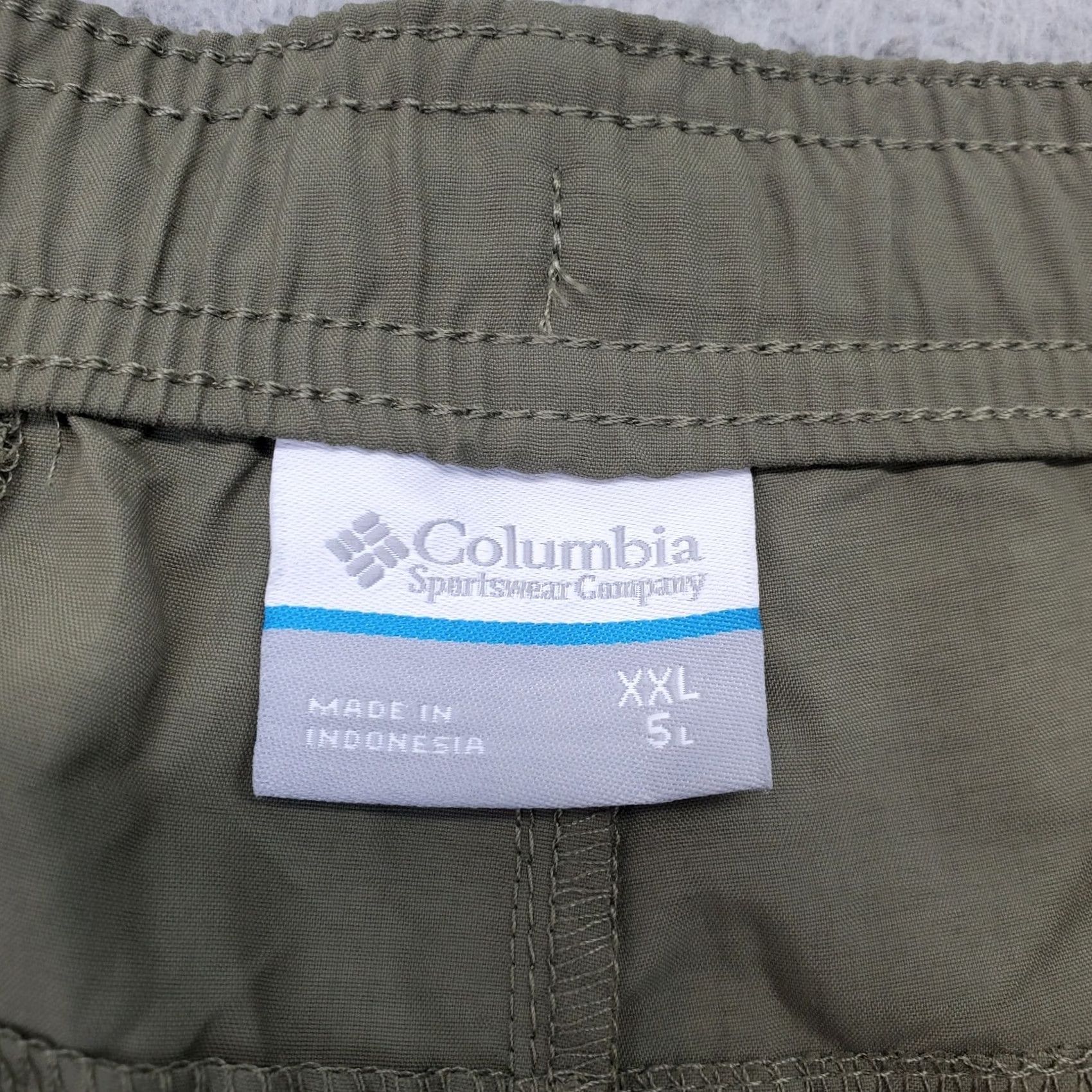 Vintage Columbia Womens Swim Trunk Shorts XXL Green Regular Fit Omni Shield Size 40" / US 18 - 6 Thumbnail