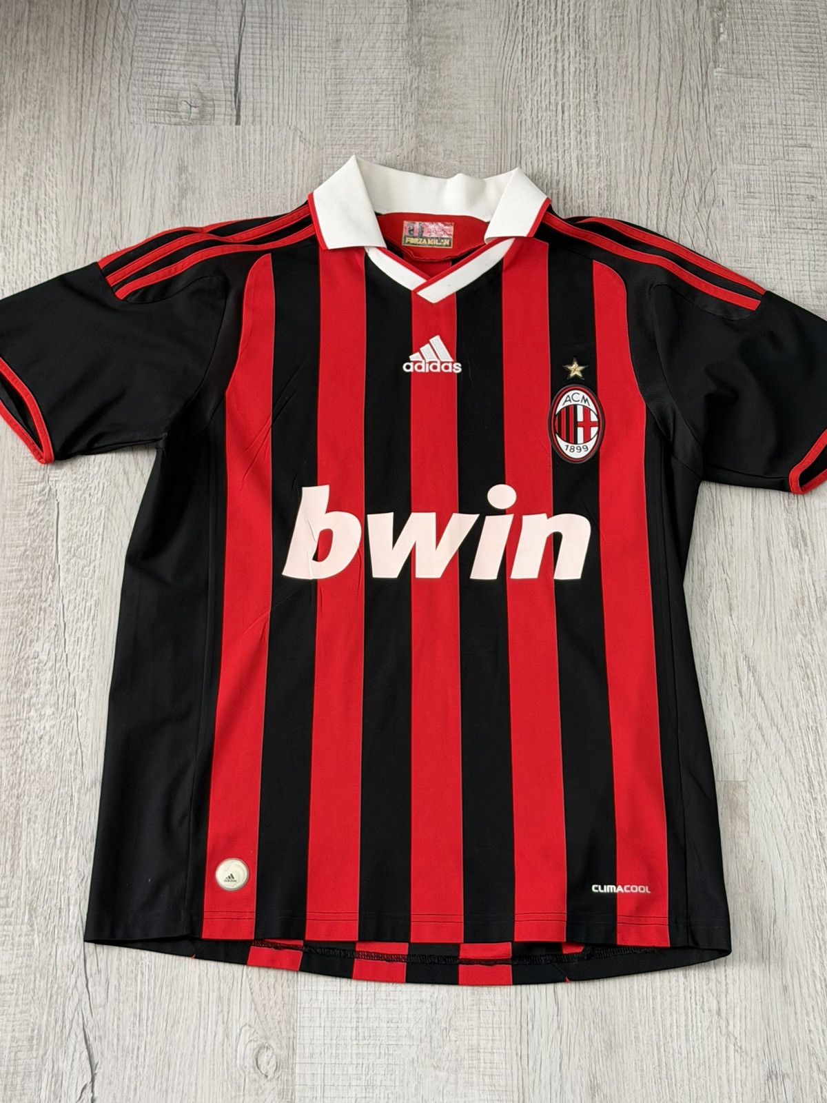 Adidas AC Milan Ronaldinho Jersey 2009 Size US S / EU 44-46 / 1 - 2 Thumbnail