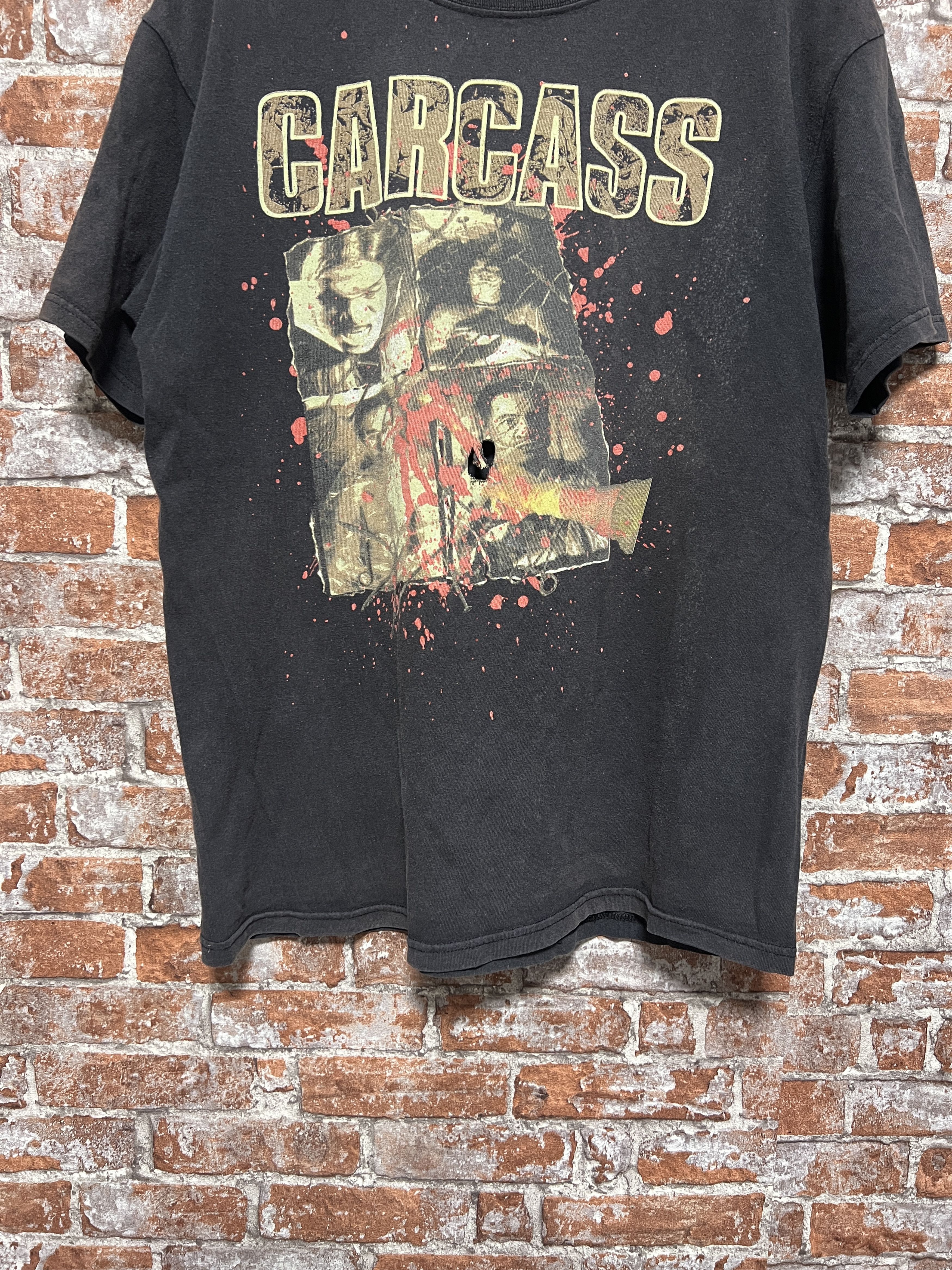 Band Tees × Vintage Vintage 2000s Carcass Rock Band T-shirt Size US L / EU 52-54 / 3 - 8 Thumbnail