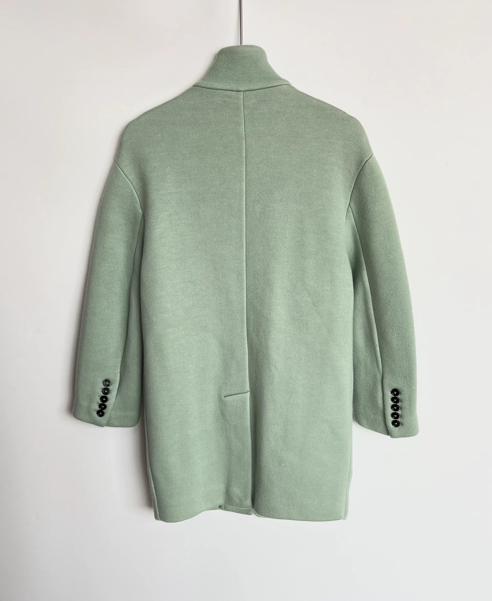 Burberry Burberry Prorsum Cashmere Silk Oversized Mint Green Coat S Size US S / EU 44-46 / 1 - 5 Thumbnail