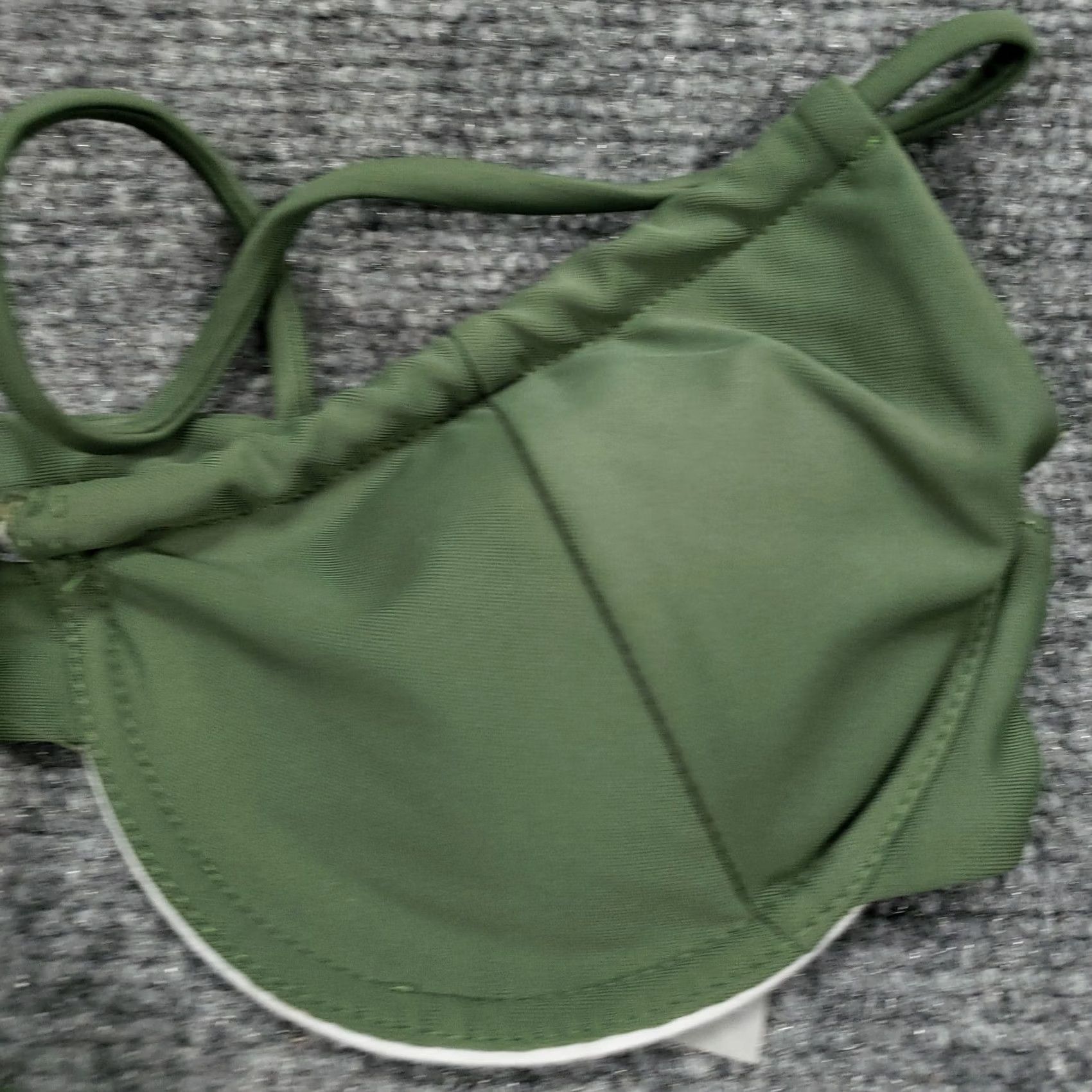 Shein Shein Green Tie Front Underwired Bikini Top Womens S Small Bathing Swimwear Size S / US 4 / IT 40 - 6 Thumbnail