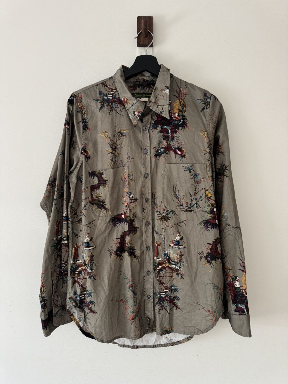 Paul Harnden Shoemakers Printed Shirt Size US M / EU 48-50 / 2 - 1 Thumbnail