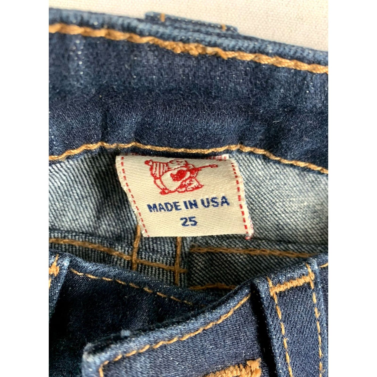 True Religion True Religion Julie Jeans Womens Size 25 Blue USA Size 42" / US 20 - 6 Thumbnail