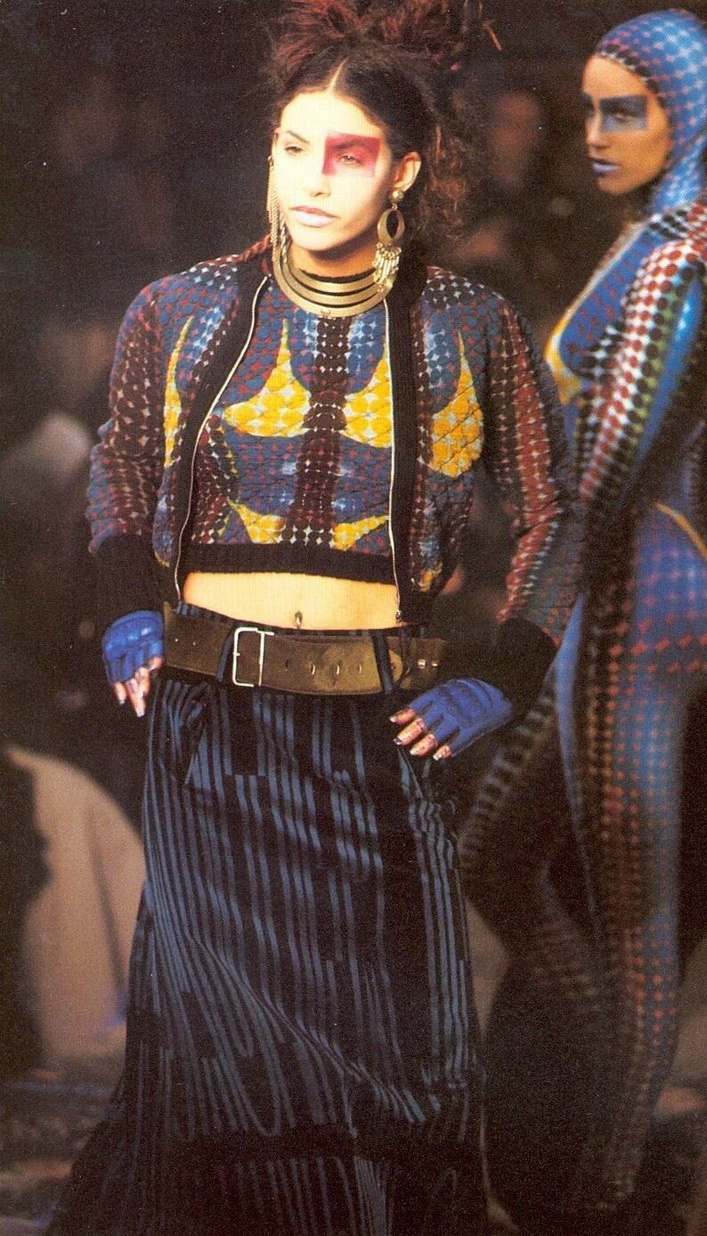 Jean Paul Gaultier Jean Paul Gaultier F/W 1995 Cyberbaba Optical Mad Max Jacket Size US S / EU 44-46 / 1 - 6 Thumbnail