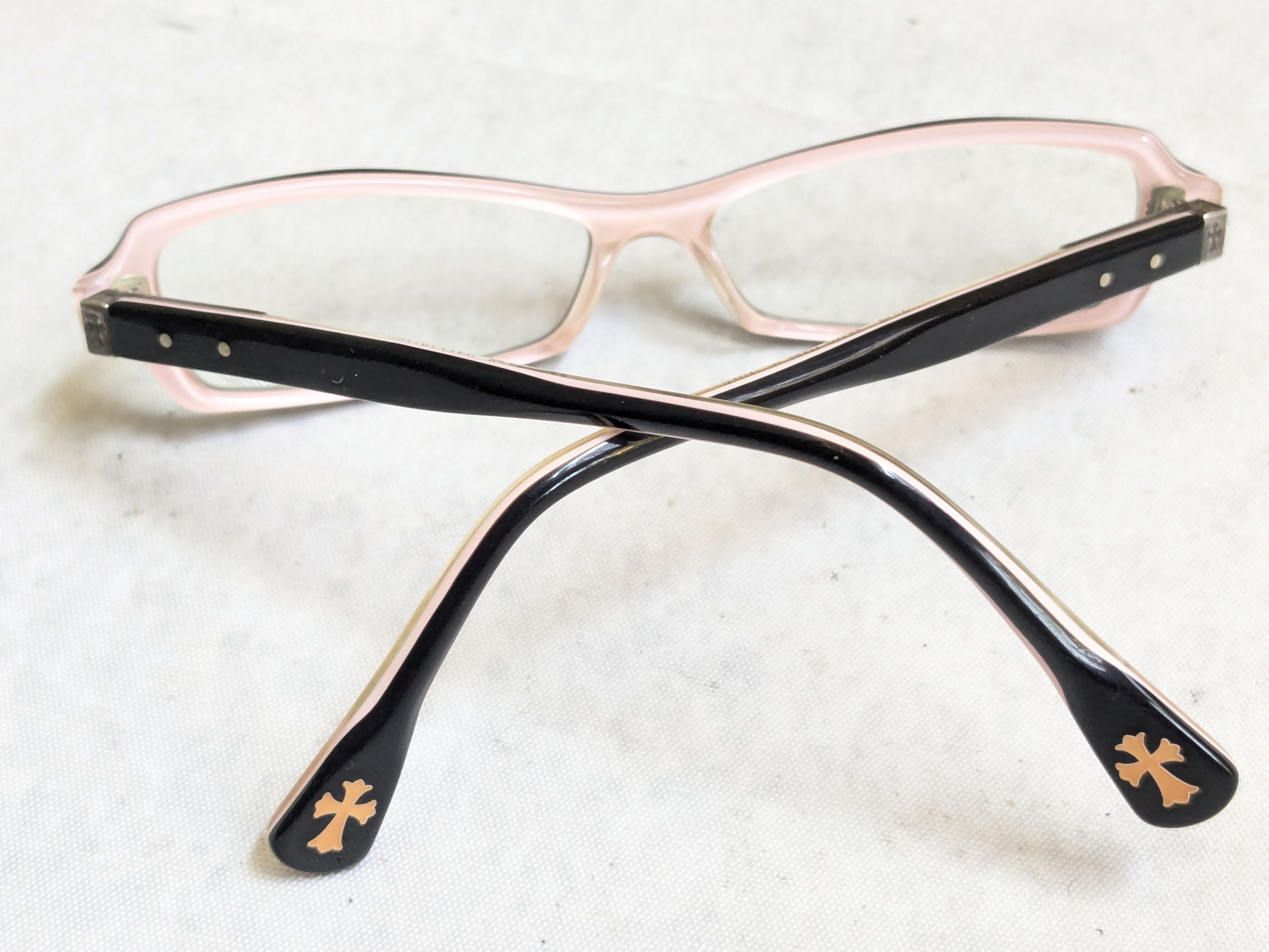 Chrome Hearts Chrome Hearts Cooze Eyeglasses Pink Black Cross Size ONE SIZE - 14 Thumbnail