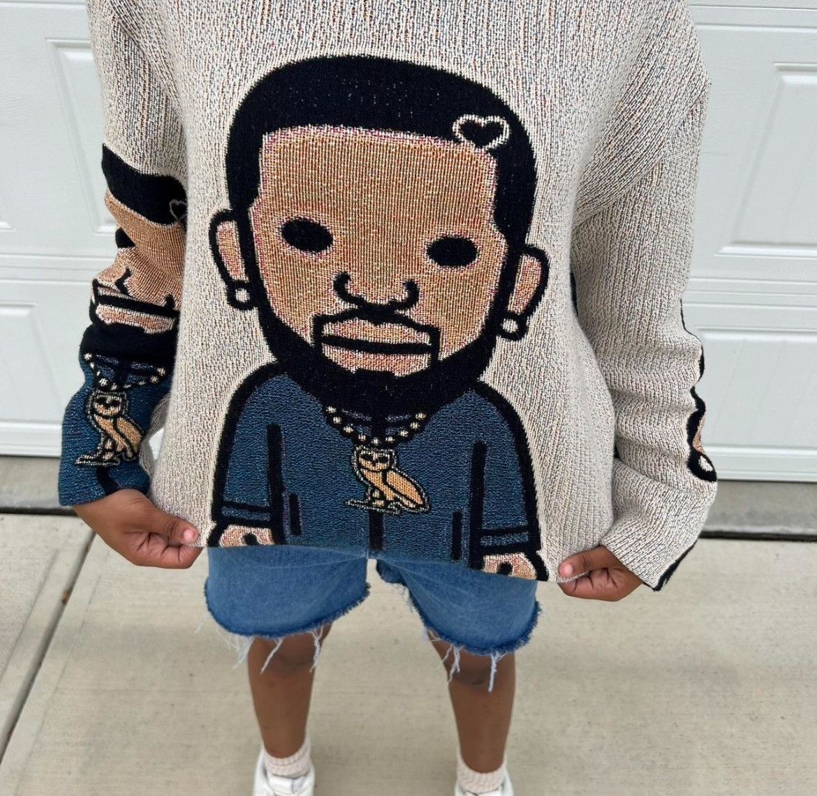 Vintage Custom Drake tapestry sweatshirt Size US M / EU 48-50 / 2 - 3 Thumbnail