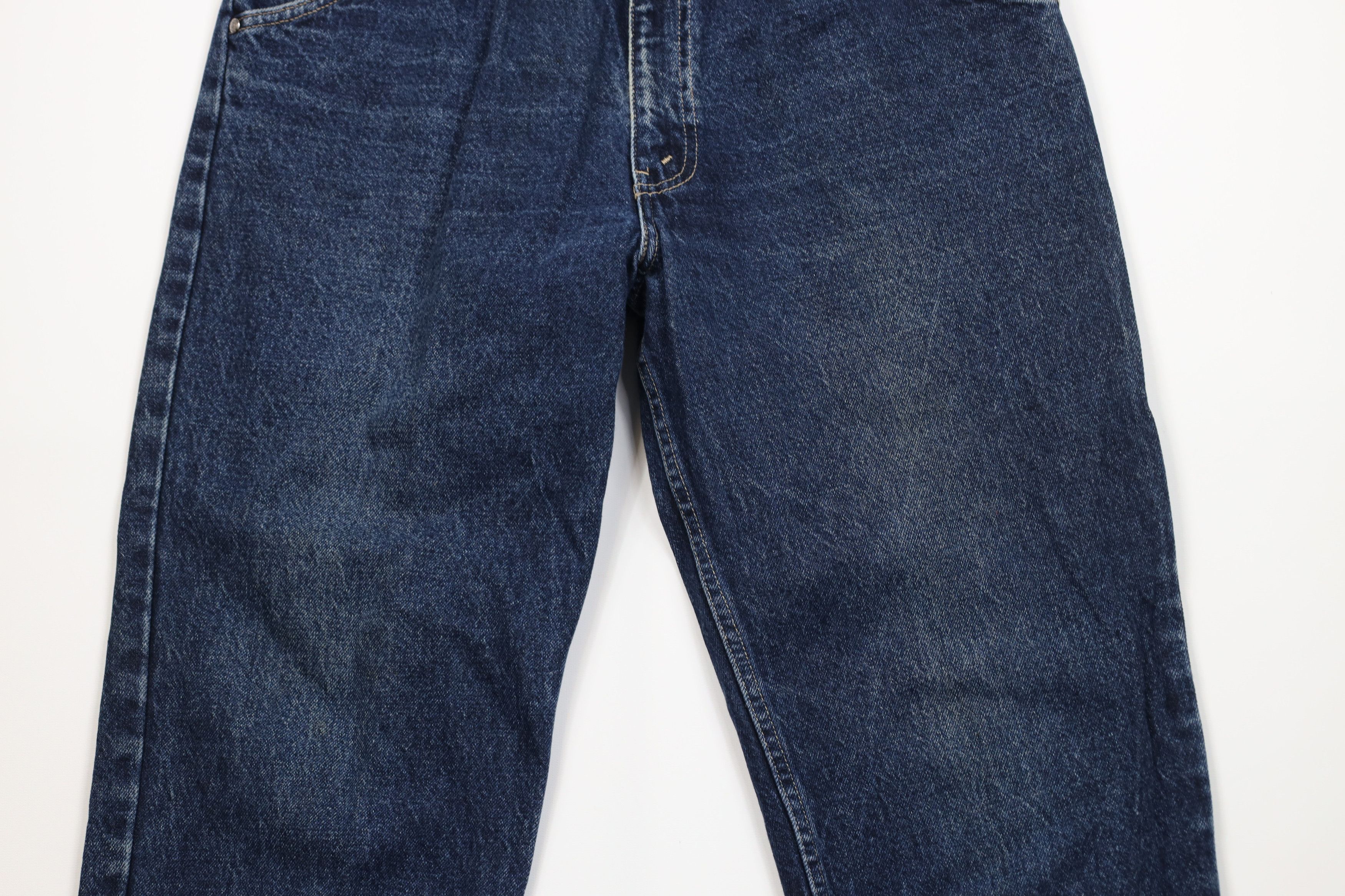 Levi's Vintage 80s Levis Straight Leg Denim Jeans Blue Cotton USA Size US 36 / EU 52 - 3 Thumbnail