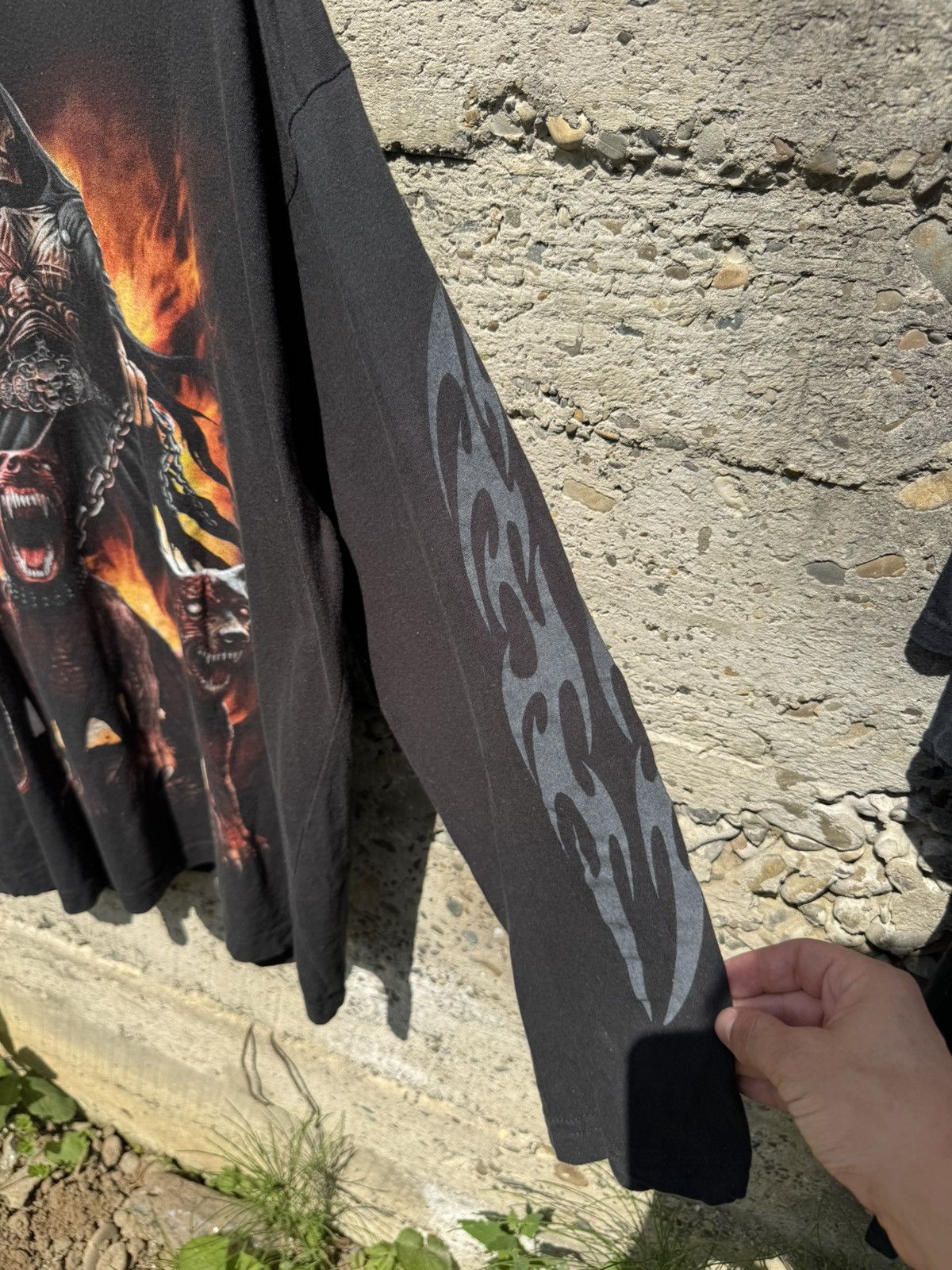 Vintage Vintage Spiral Death Cerber Y2k Graphic Long Sleeve Size US XL / EU 56 / 4 - 3 Thumbnail