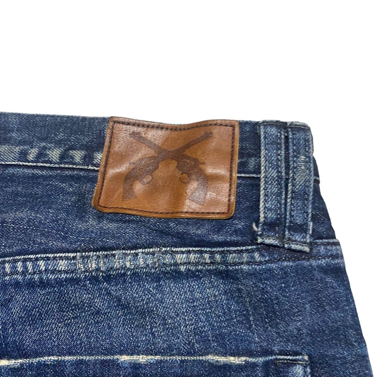 roarguns Roarguns Distressed Denim Flare Jeans Size US 34 / EU 50 - 14 Thumbnail